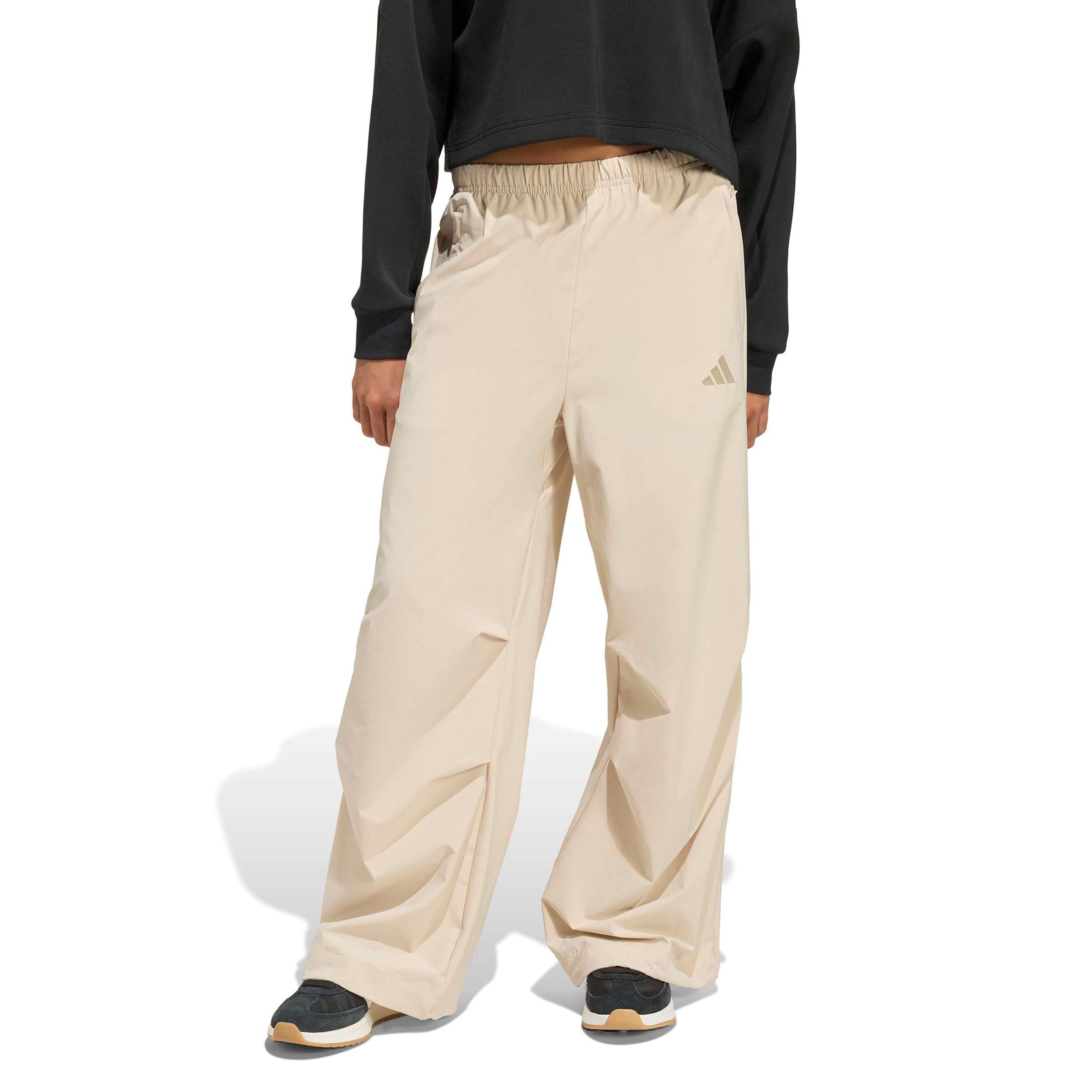 adidas Wide Strech Woven Trainingsbroek Meisjes - beige