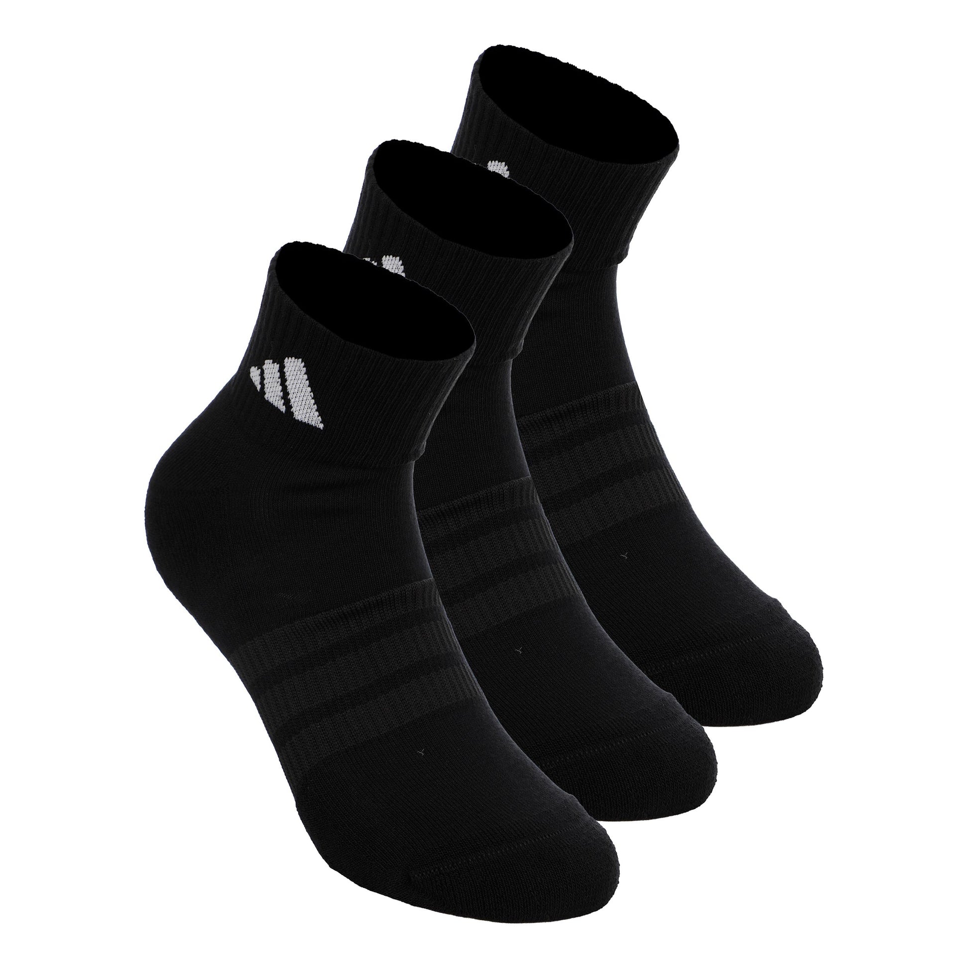 adidas Essentials Ankle 3P Tennissokken - Verpakking 3 stuks Unisex-zwart
