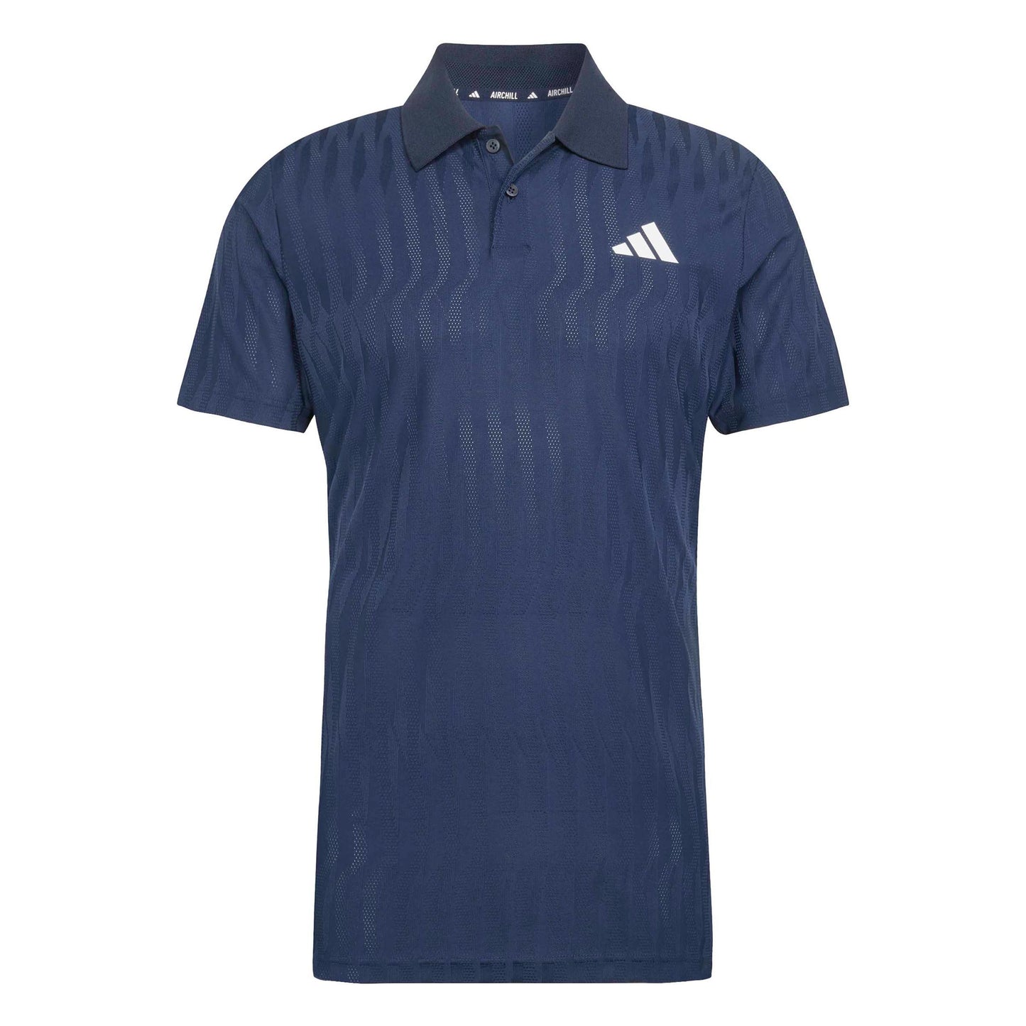 adidas Freelift Polo Heren - donkerblauw, wit