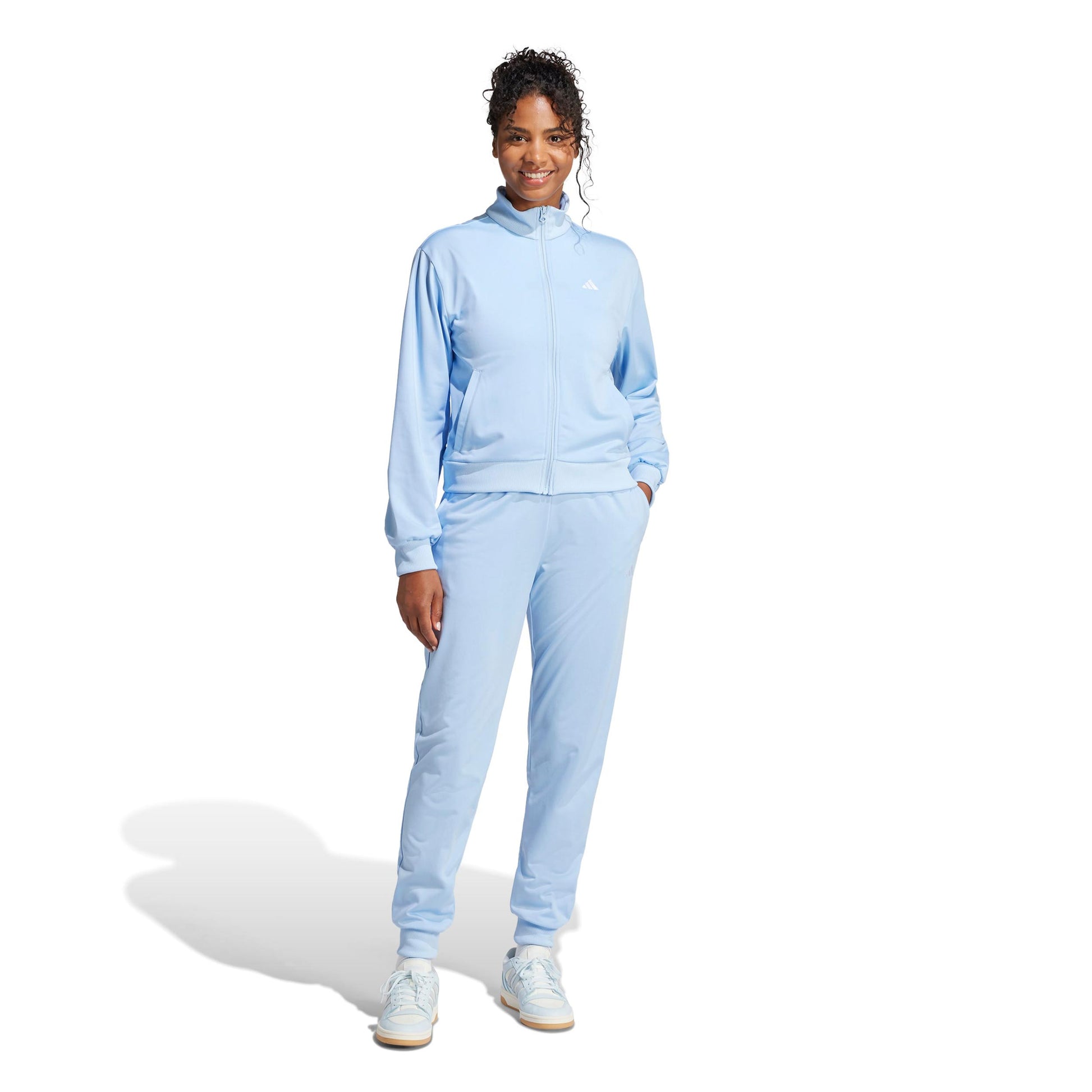 adidas Feelcozy Trainingspak Dames - lichtblauw