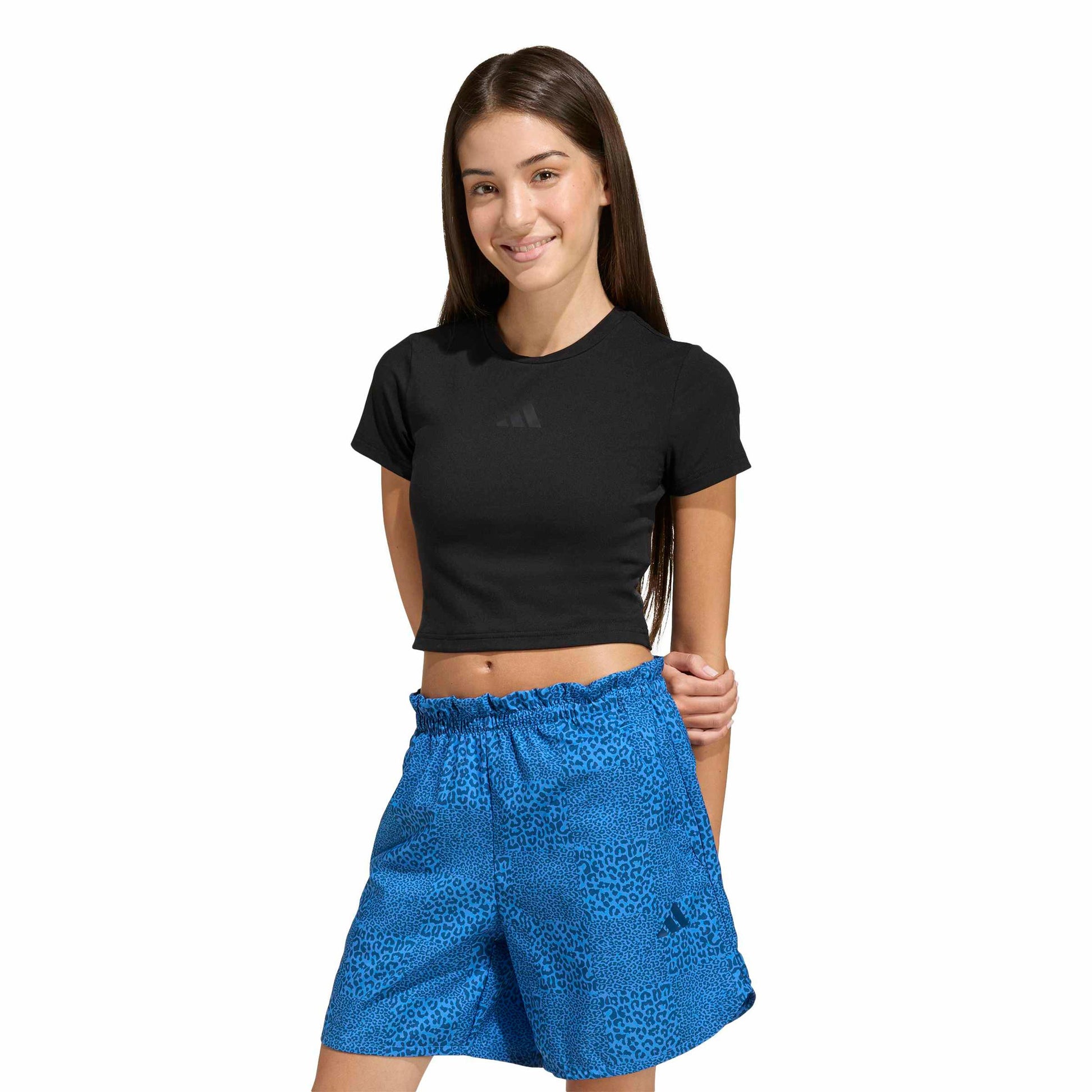 adidas Soft T-shirt Kinderen - zwart