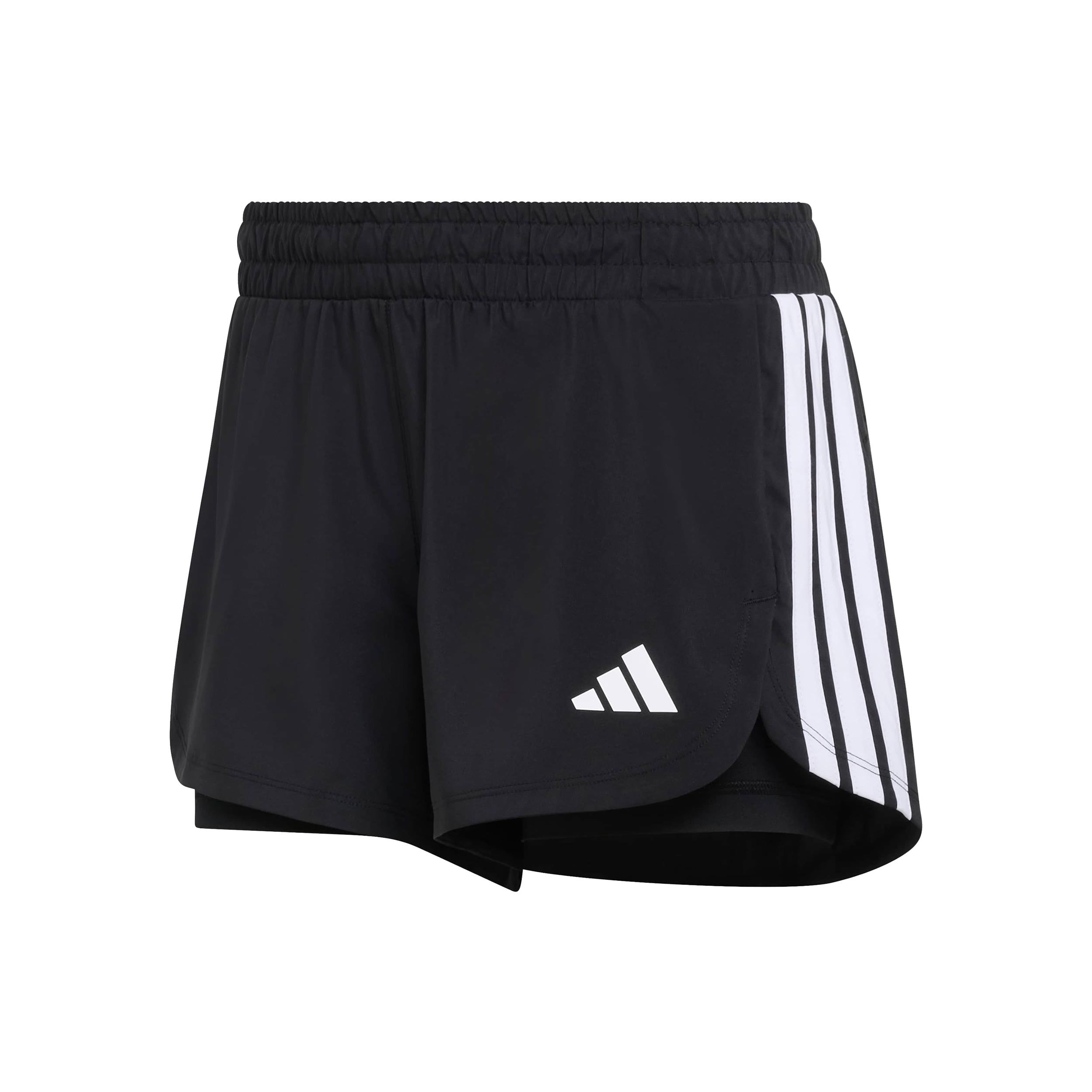 adidas Pacer 2In1 Shorts Dames - zwart, wit