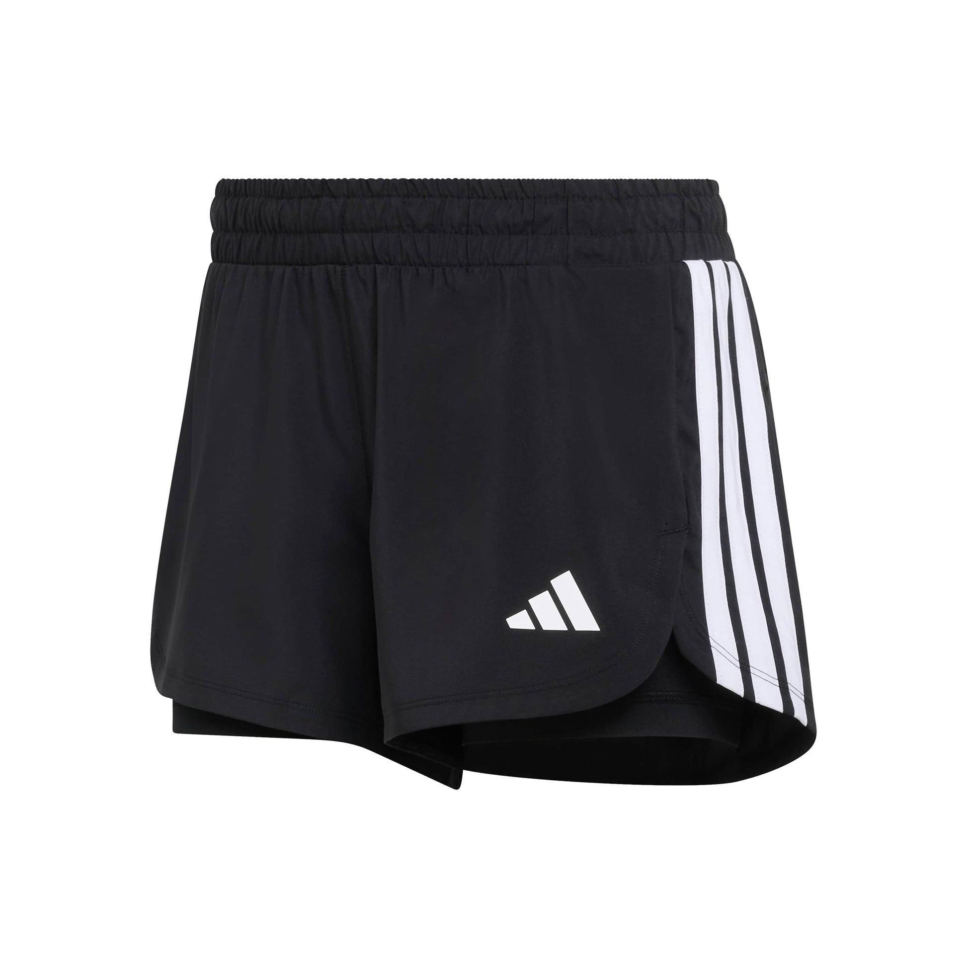 adidas Pacer 2In1 Shorts Dames - zwart, wit
