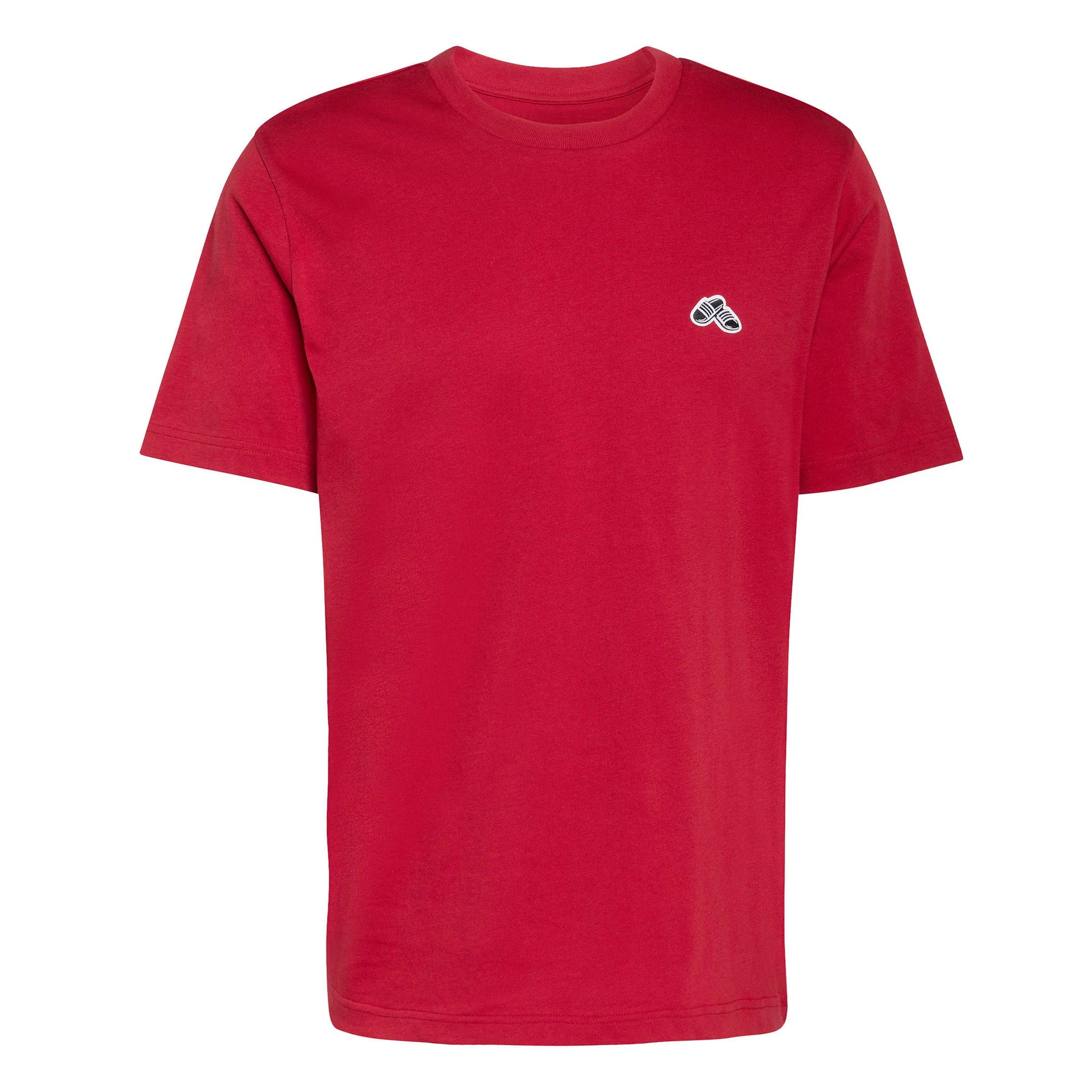 adidas Summer Slide Graphic T-shirt Heren - donkerrood