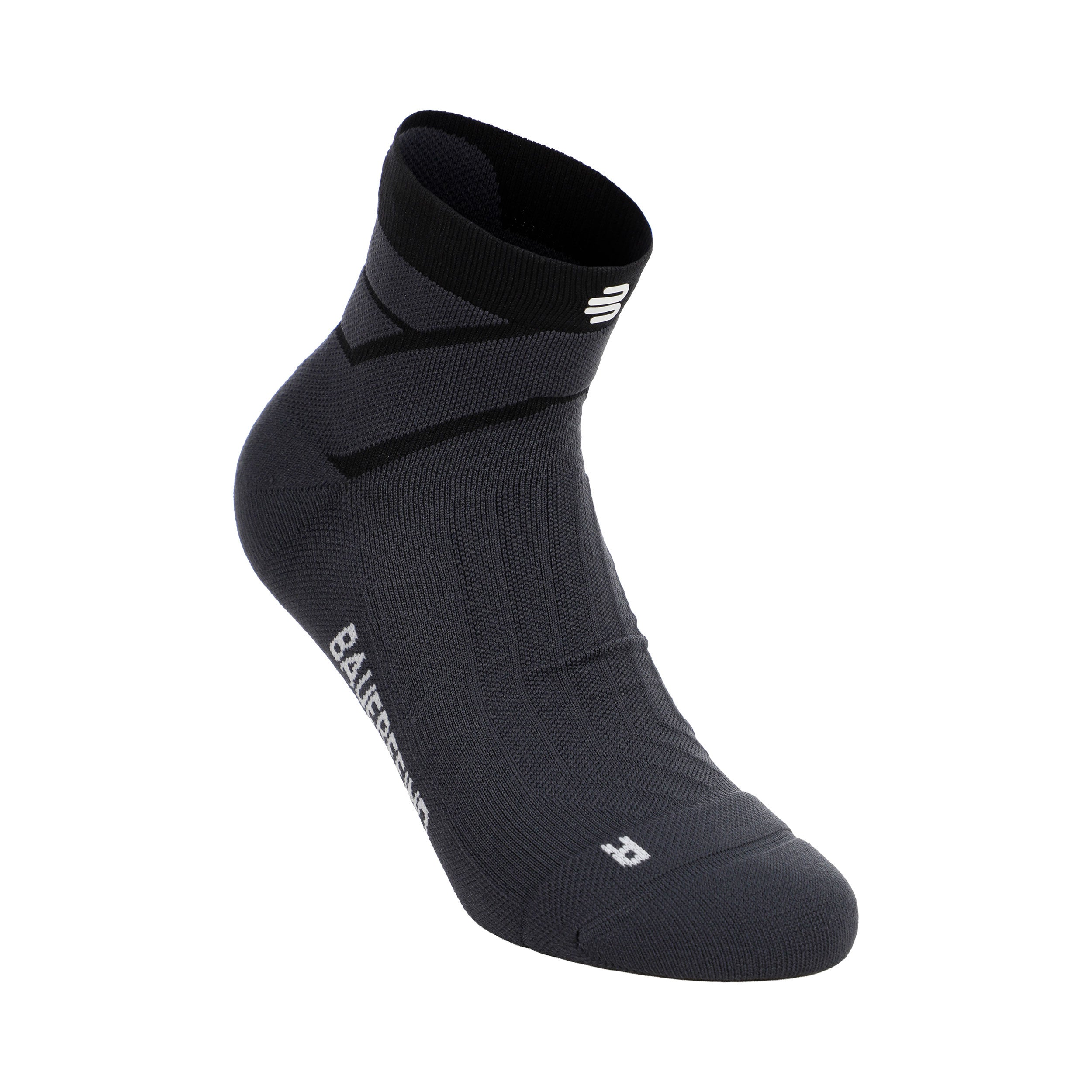 Bauerfeind Run Performance Low Cut  Hardloopsokken Heren-zwart