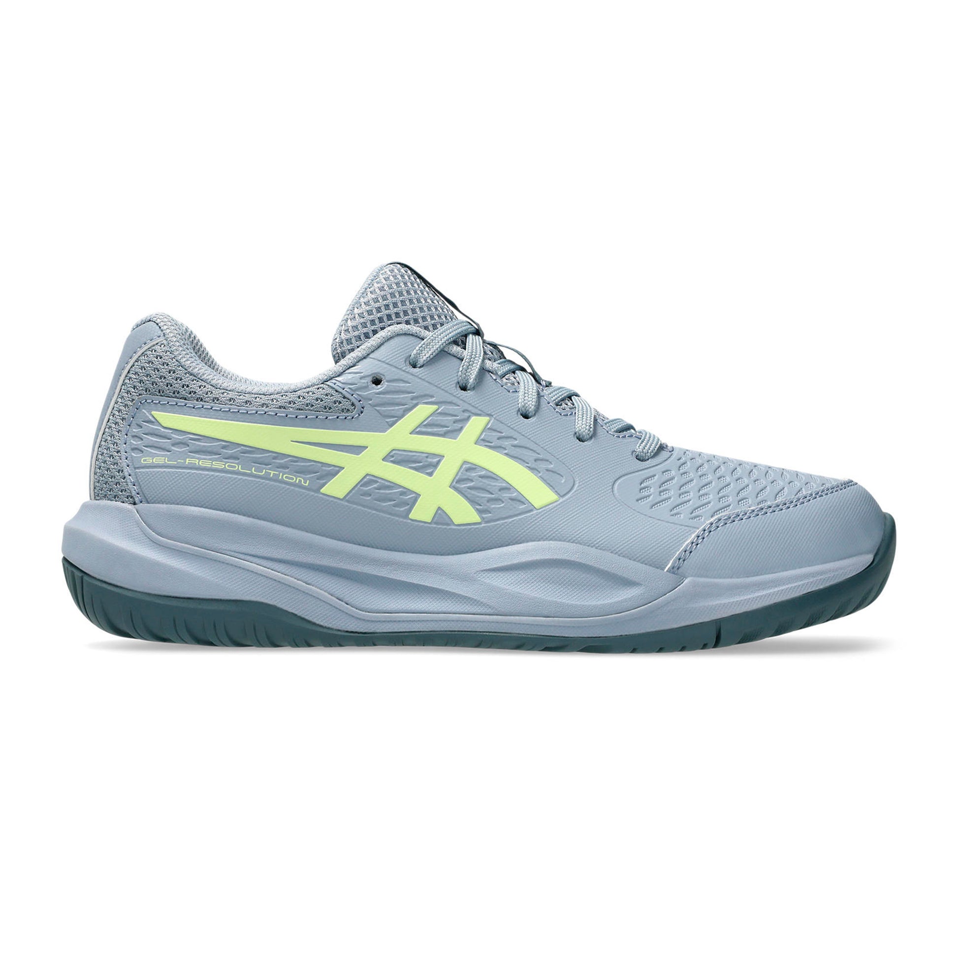 ASICS Gel-Resolution X GS Allcourt schoen Kinderen - grijs, groen