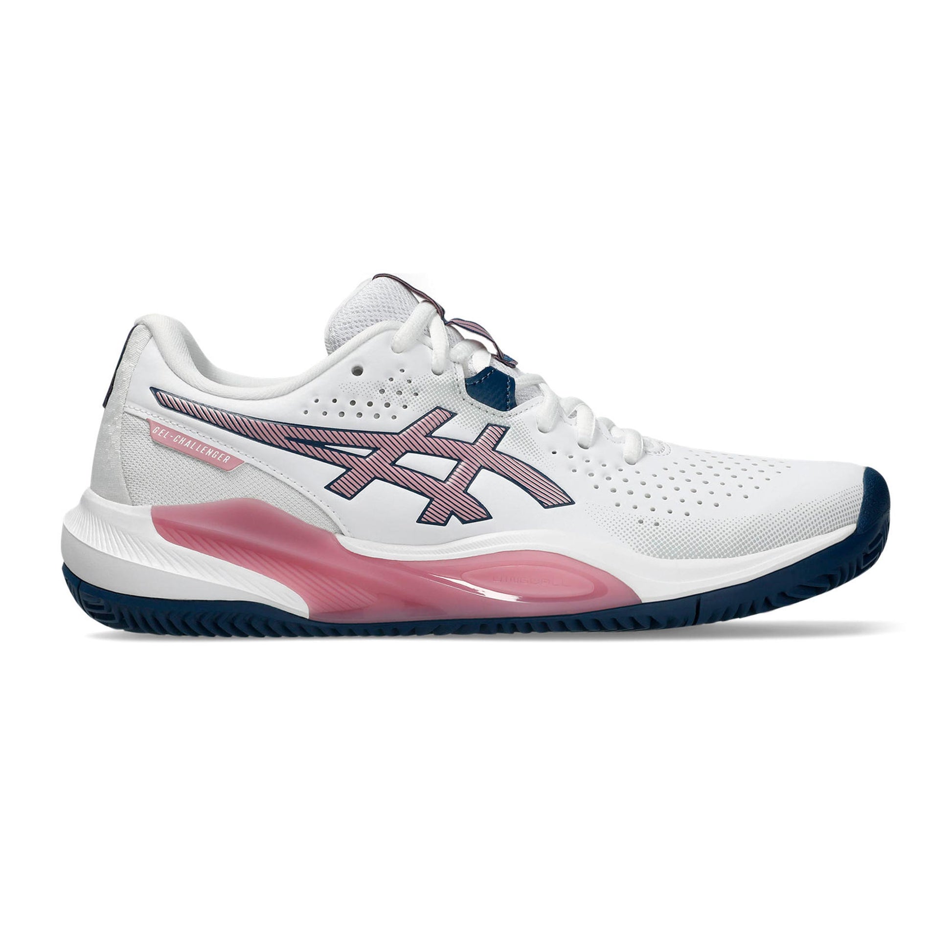 ASICS Gel-Challenger 15 Gravelschoen Dames - wit, mauve