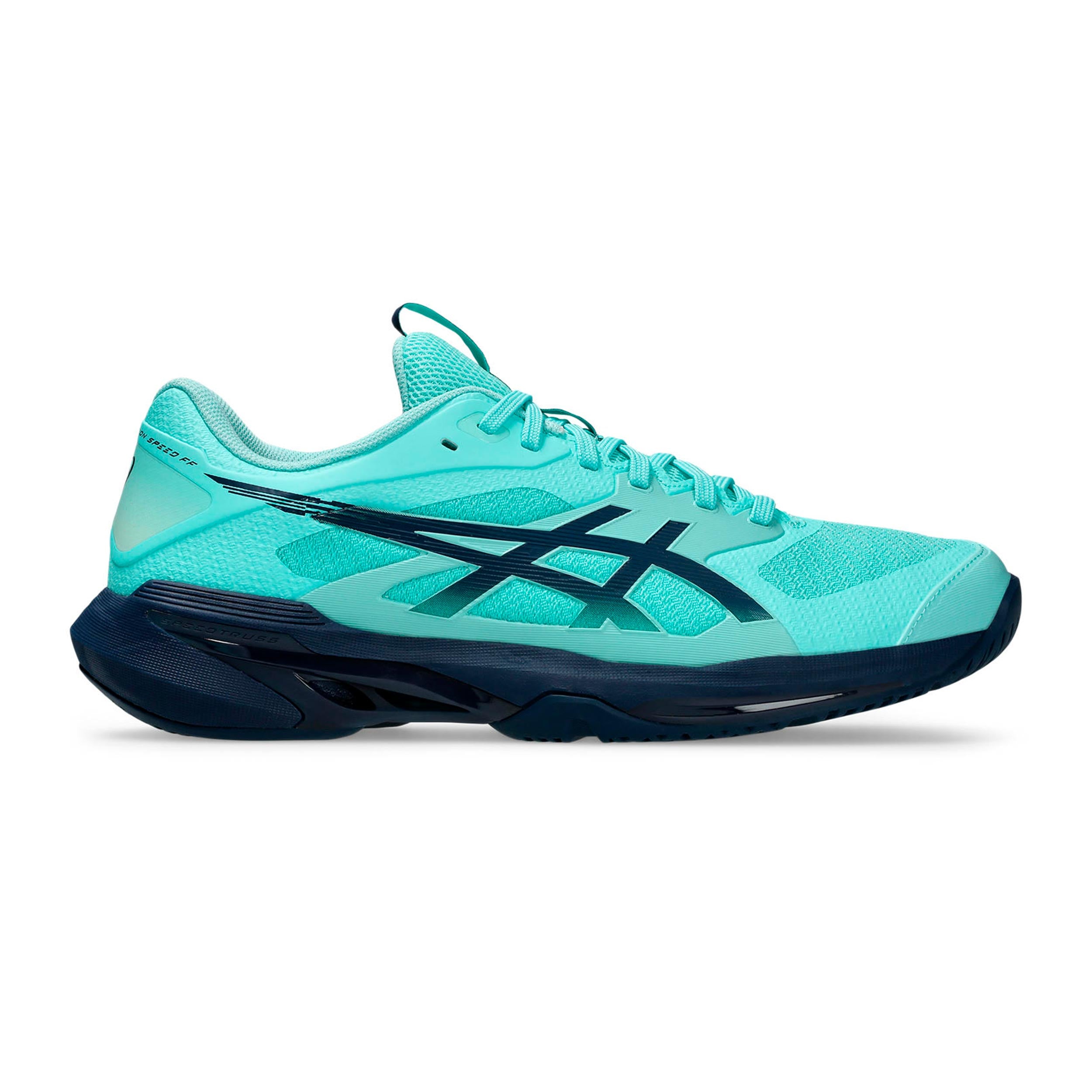 ASICS Solution Speed FF 4 Allcourt schoen Heren - mint, donkerblauw