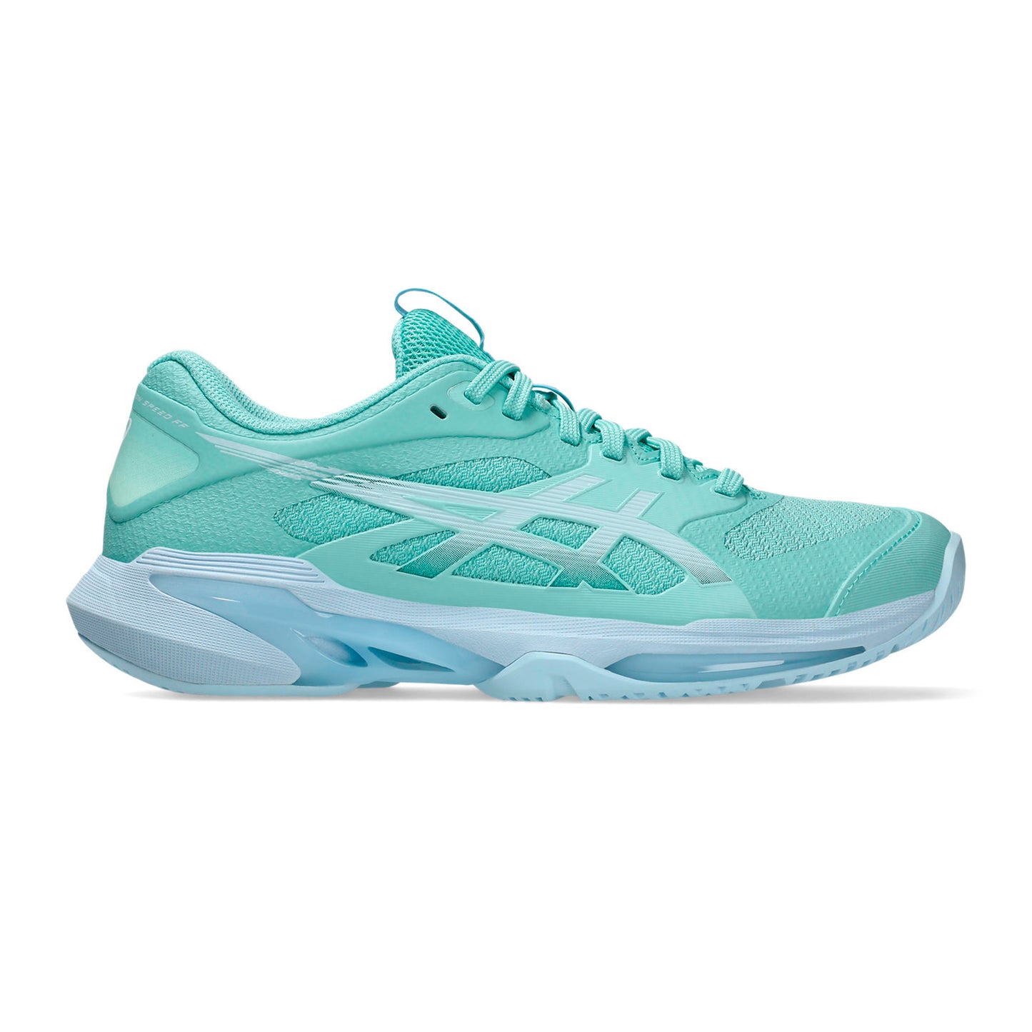 ASICS Solution Speed FF 4 Allcourt schoen Dames - mint, lichtblauw