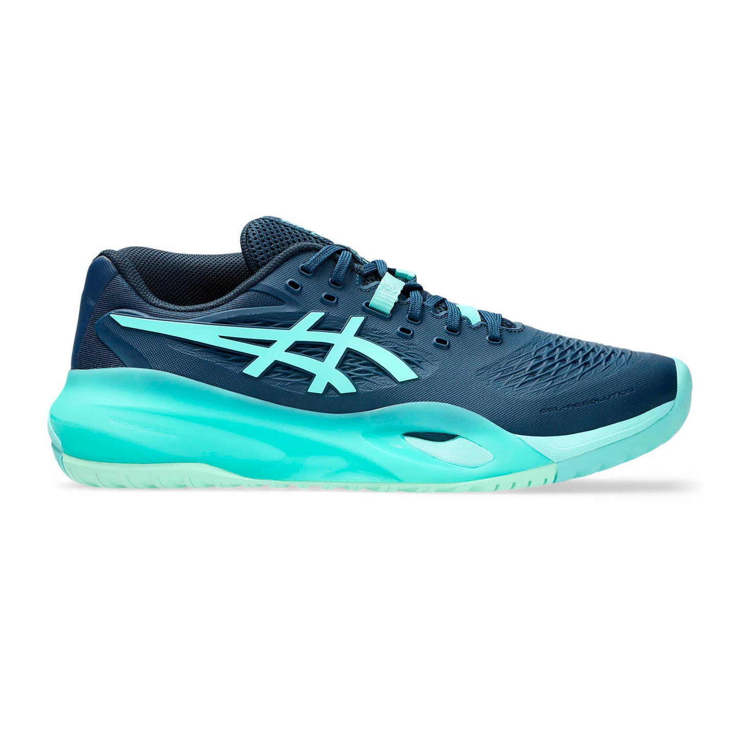 ASICS Gel-Resolution X Allcourt schoen Heren - donkerblauw, mint
