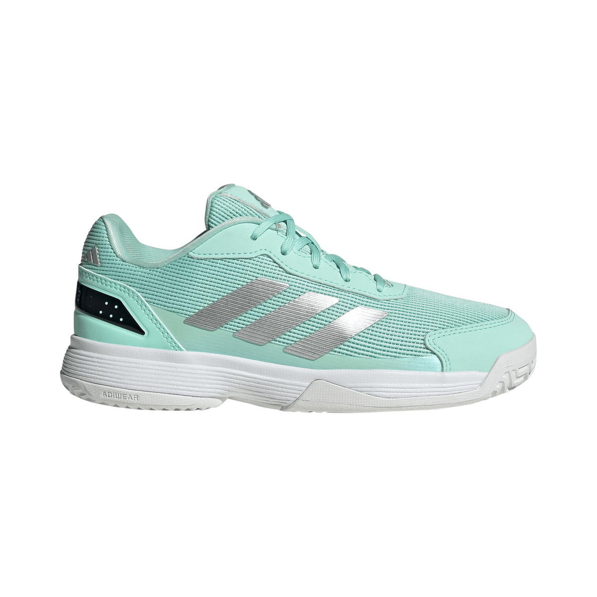 adidas Crazyquick Padel schoen Kinderen - mint, zilver