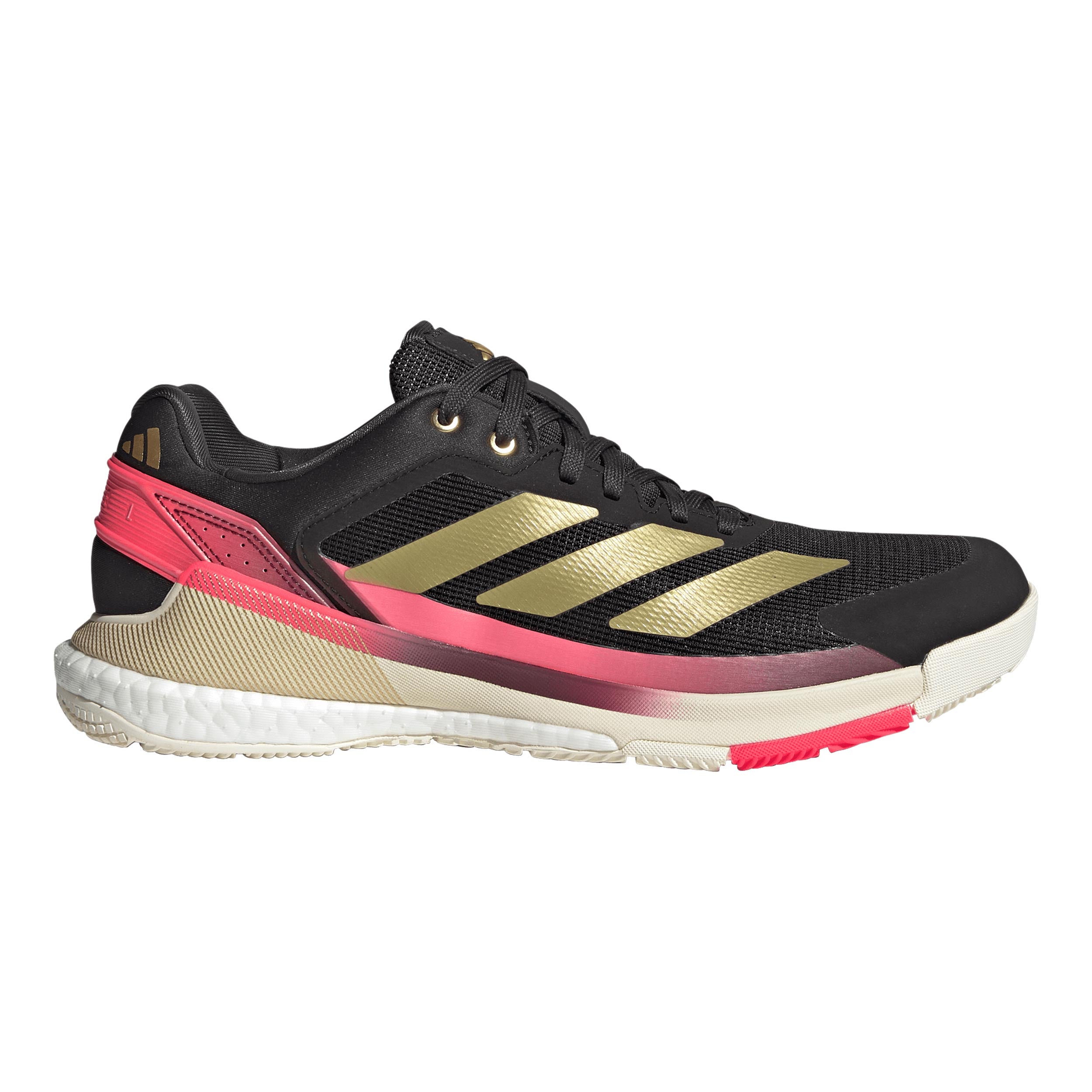 adidas Crazyquick Boost Padel schoen Heren - zwart, goud
