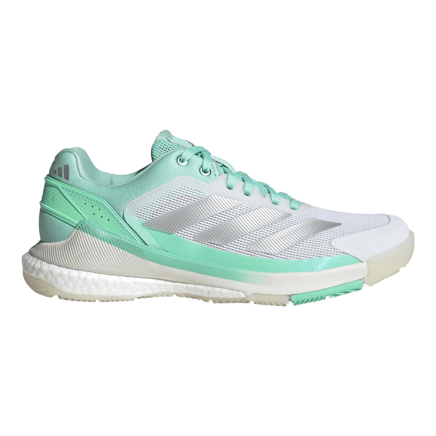 adidas Crazyquick Boost Padel schoen Dames - wit, mint