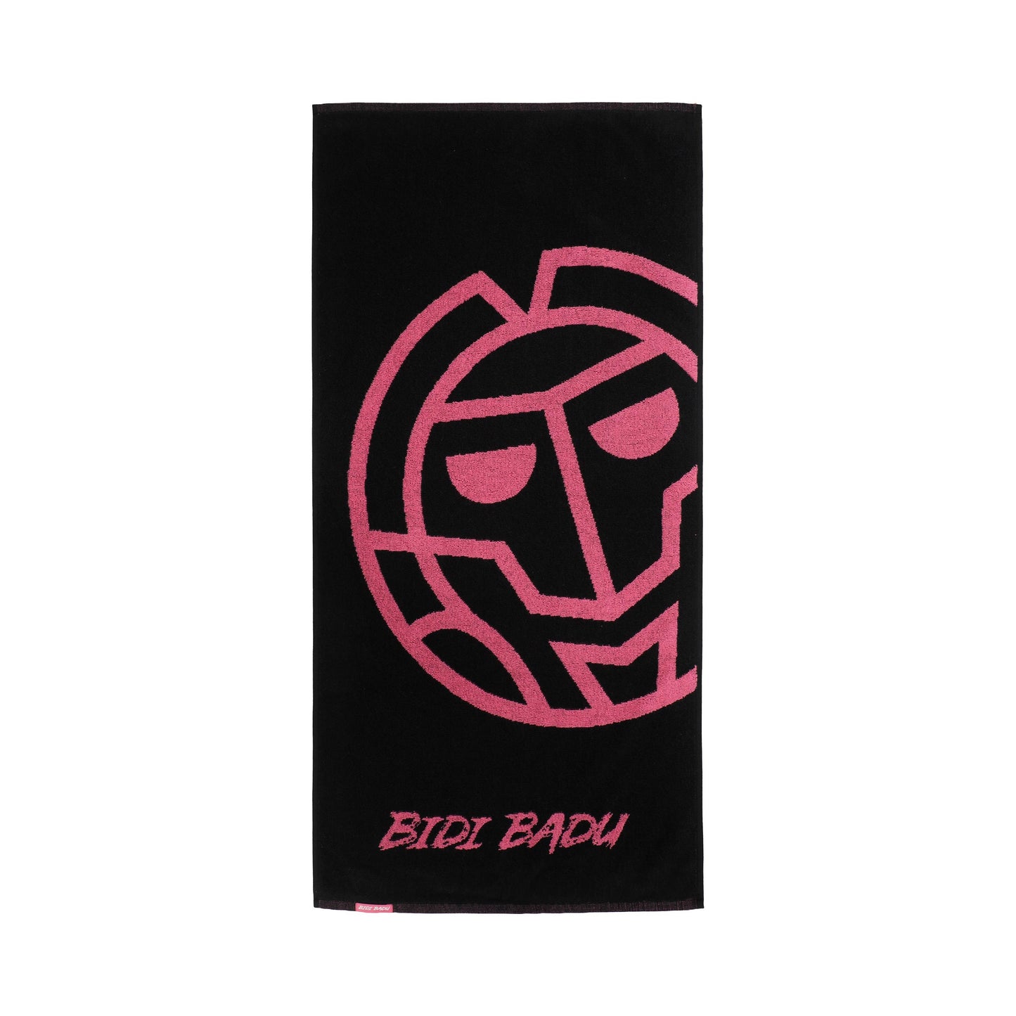 BIDI BADU Badehandtuch 50x100cm Handdoek -zwart,pink