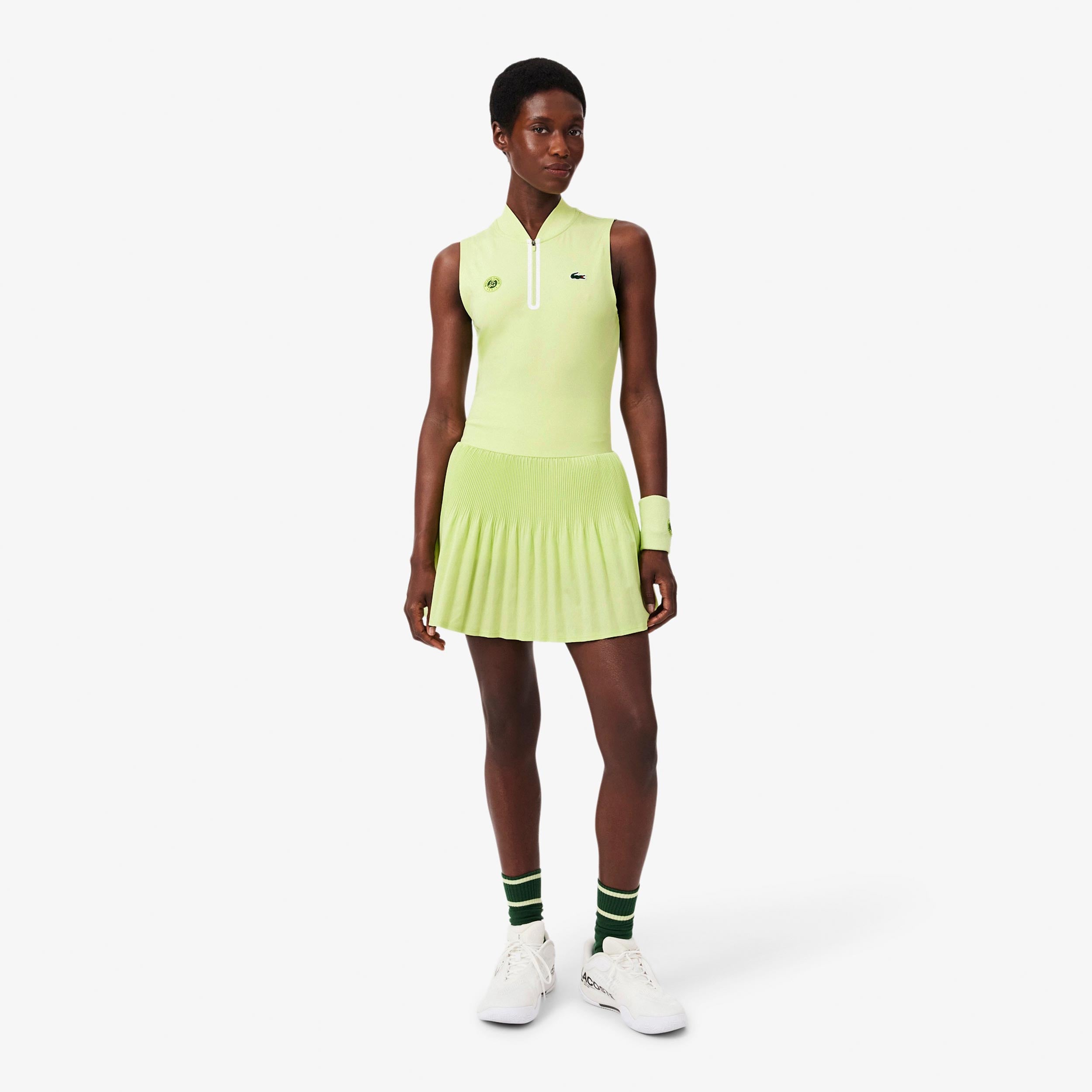 Lacoste Jurk Dames - limoen