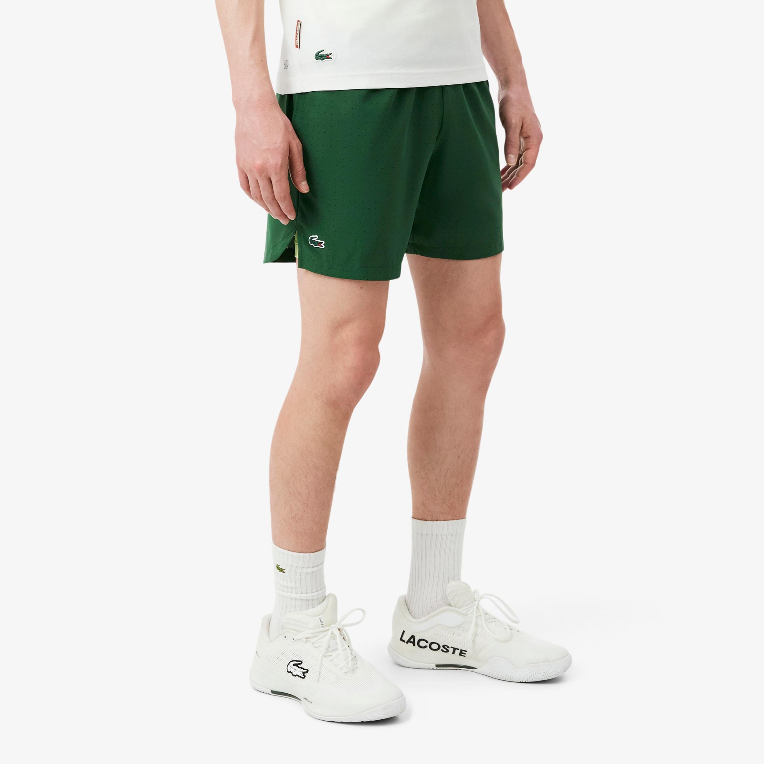Lacoste Shorts Heren - groen, limoen