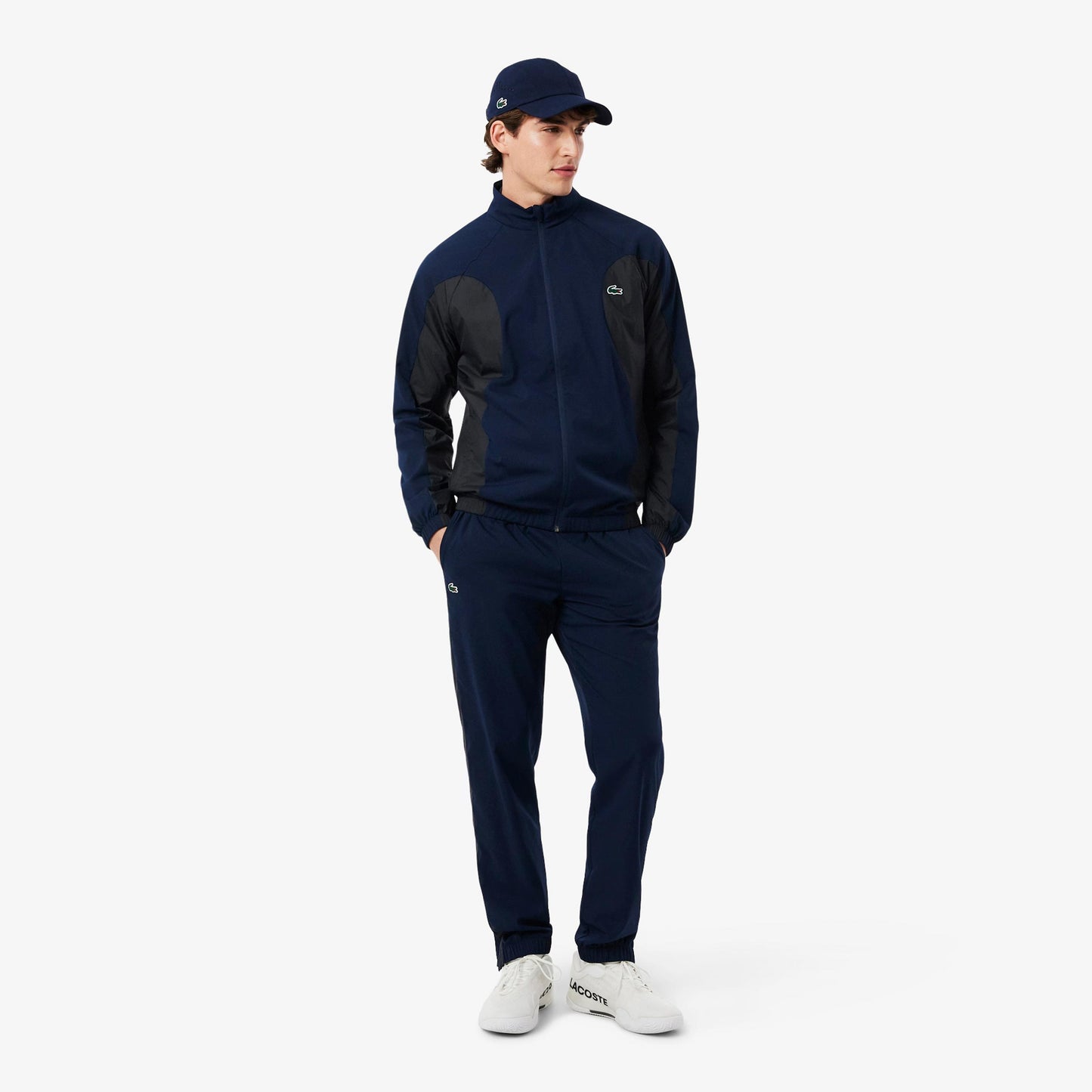 Lacoste Trainingspak Heren - donkerblauw, grijs