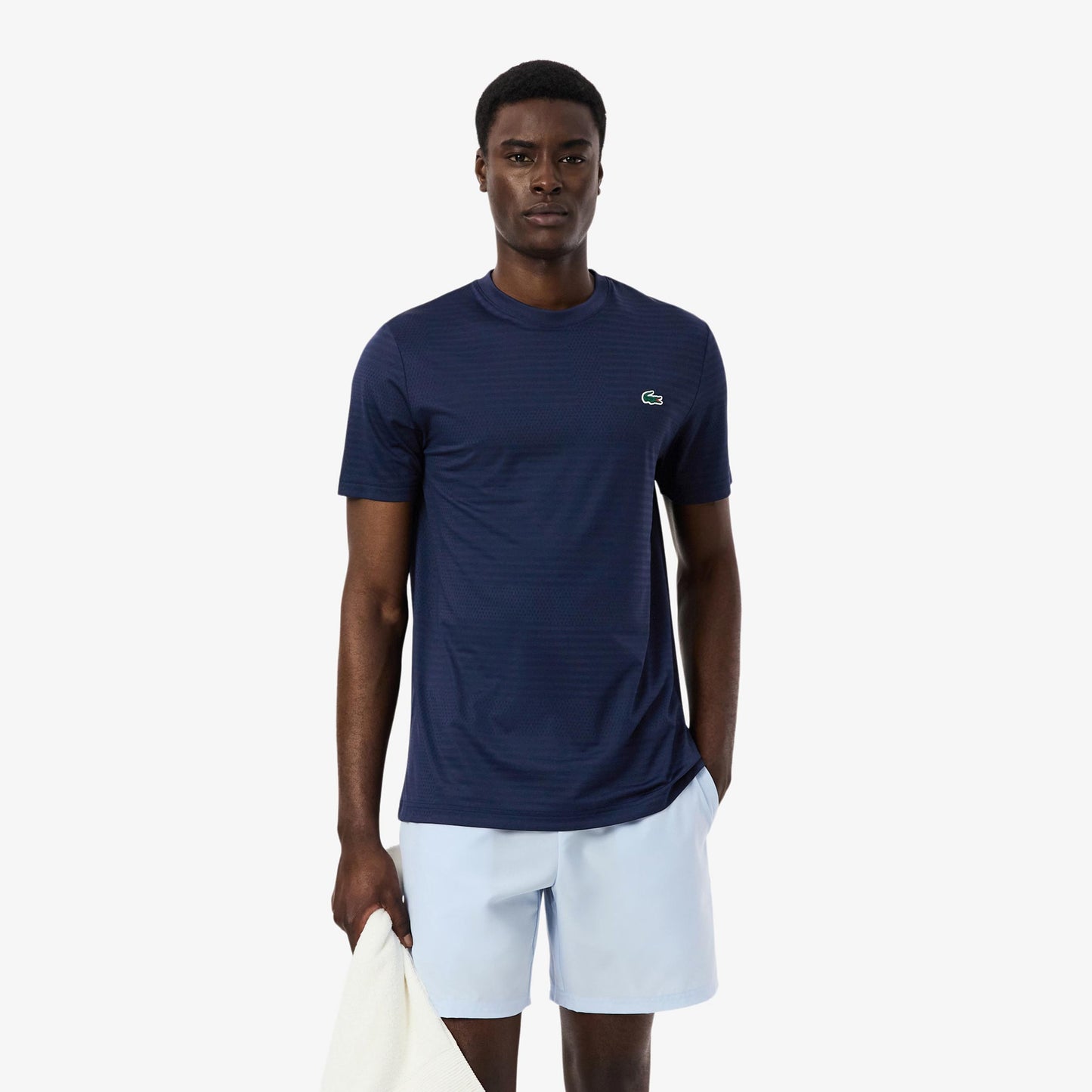 Lacoste T-shirt Heren - donkerblauw