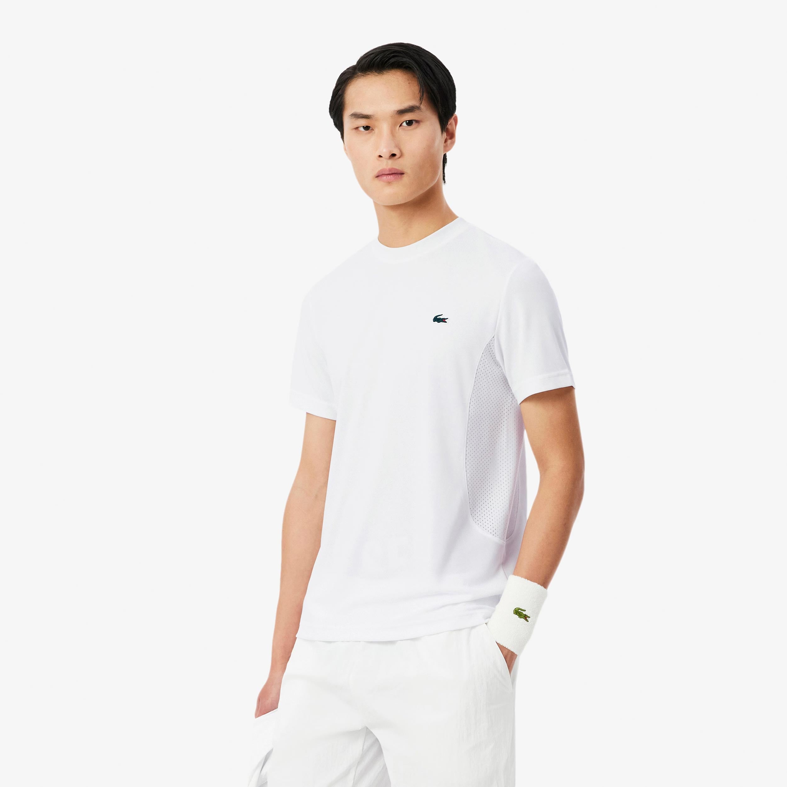 Lacoste T-shirt Heren - wit