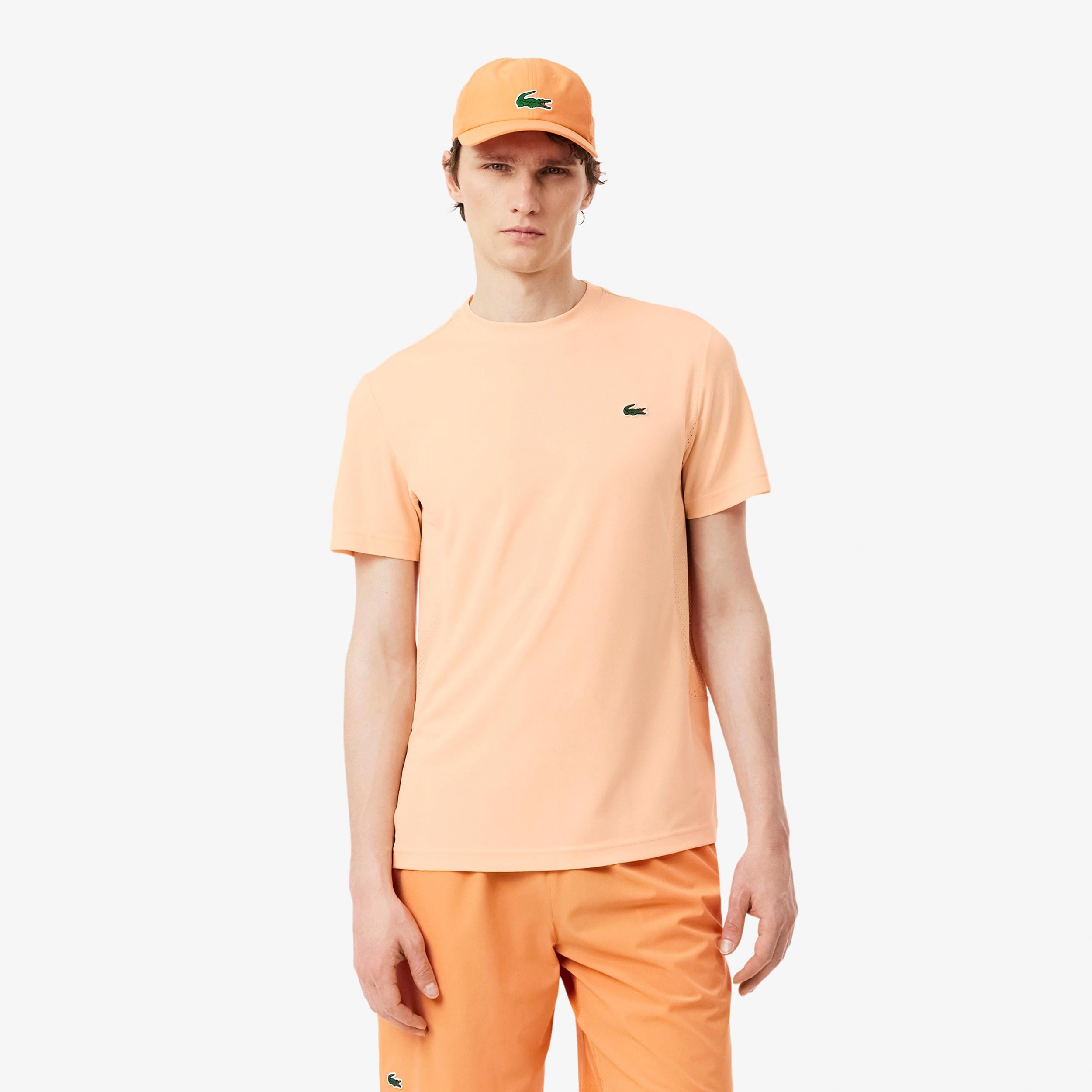 Lacoste T-shirt Heren - abrikoos
