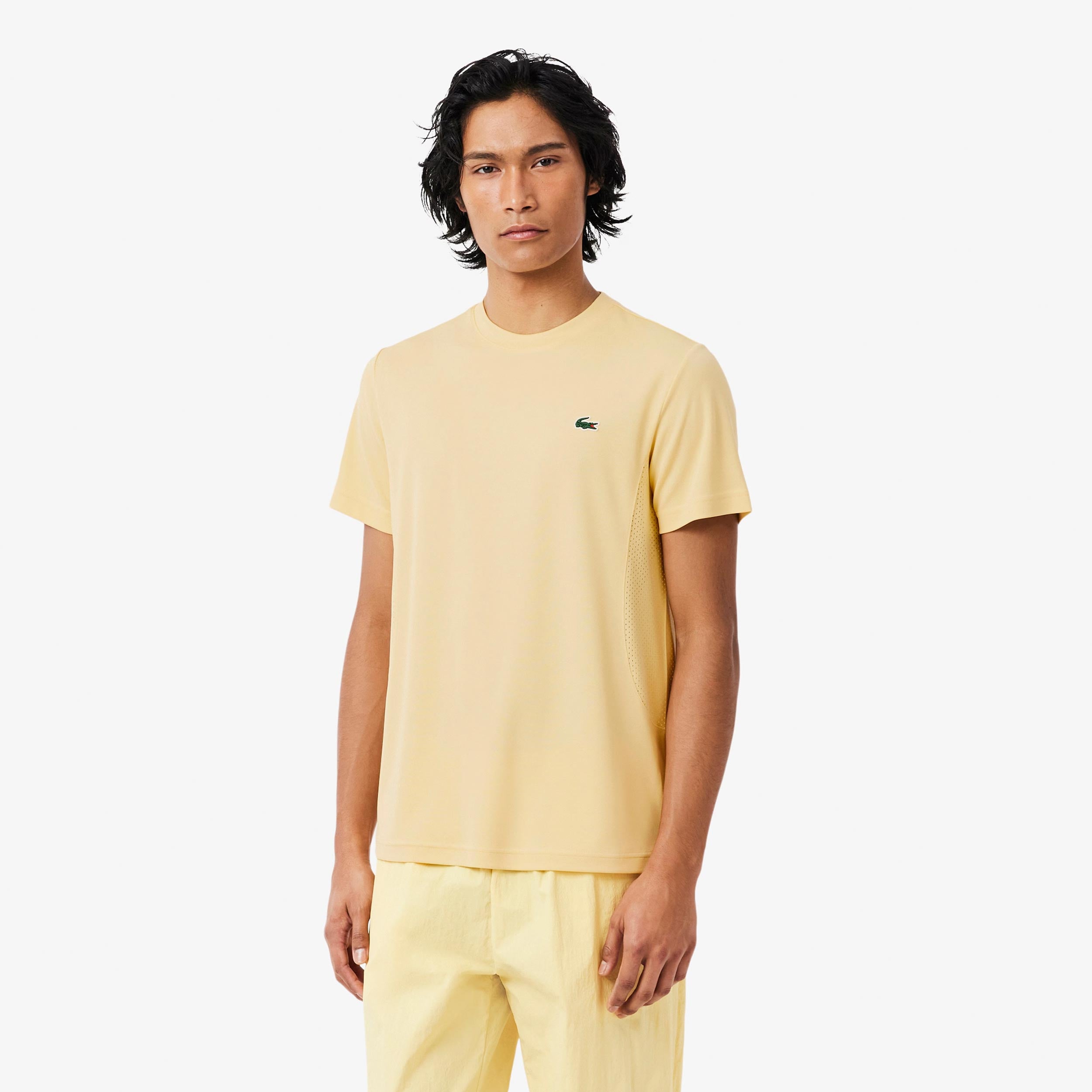 Lacoste T-shirt Heren - beige