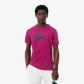 T-shirt Heren - bes, donkerblauw