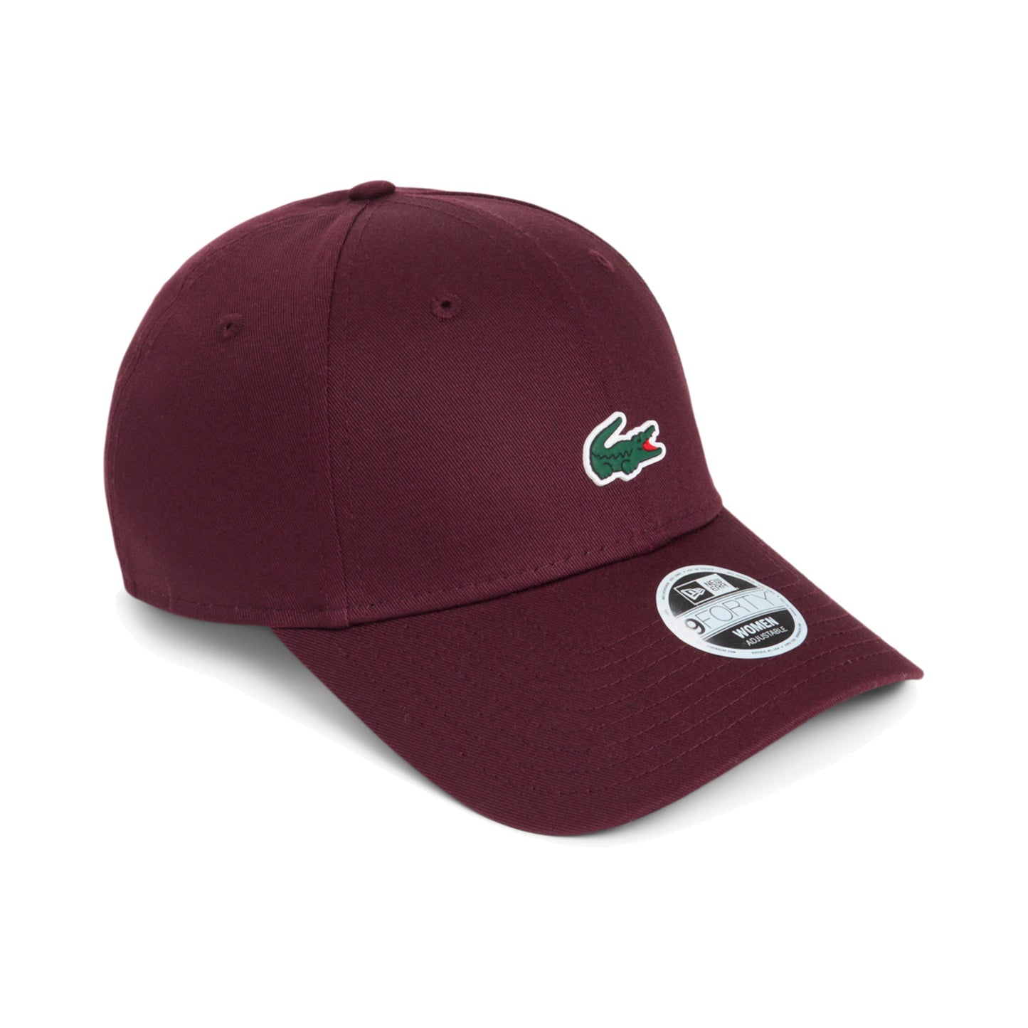Lacoste New Era Cap Unisex - wijnrood