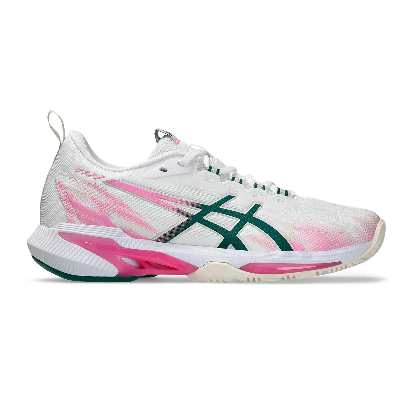 ASICS SONICSMASH FF Padel schoen Dames - wit, roze