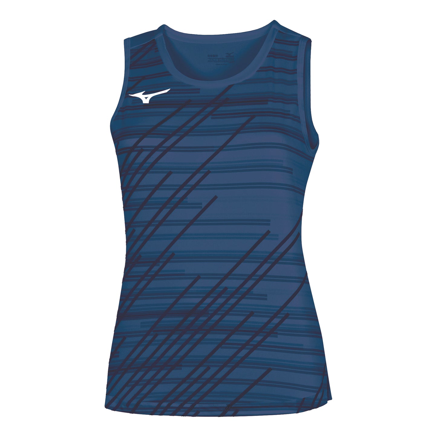 Mizuno Team Chiba Tanktop Dames-donkerblauw