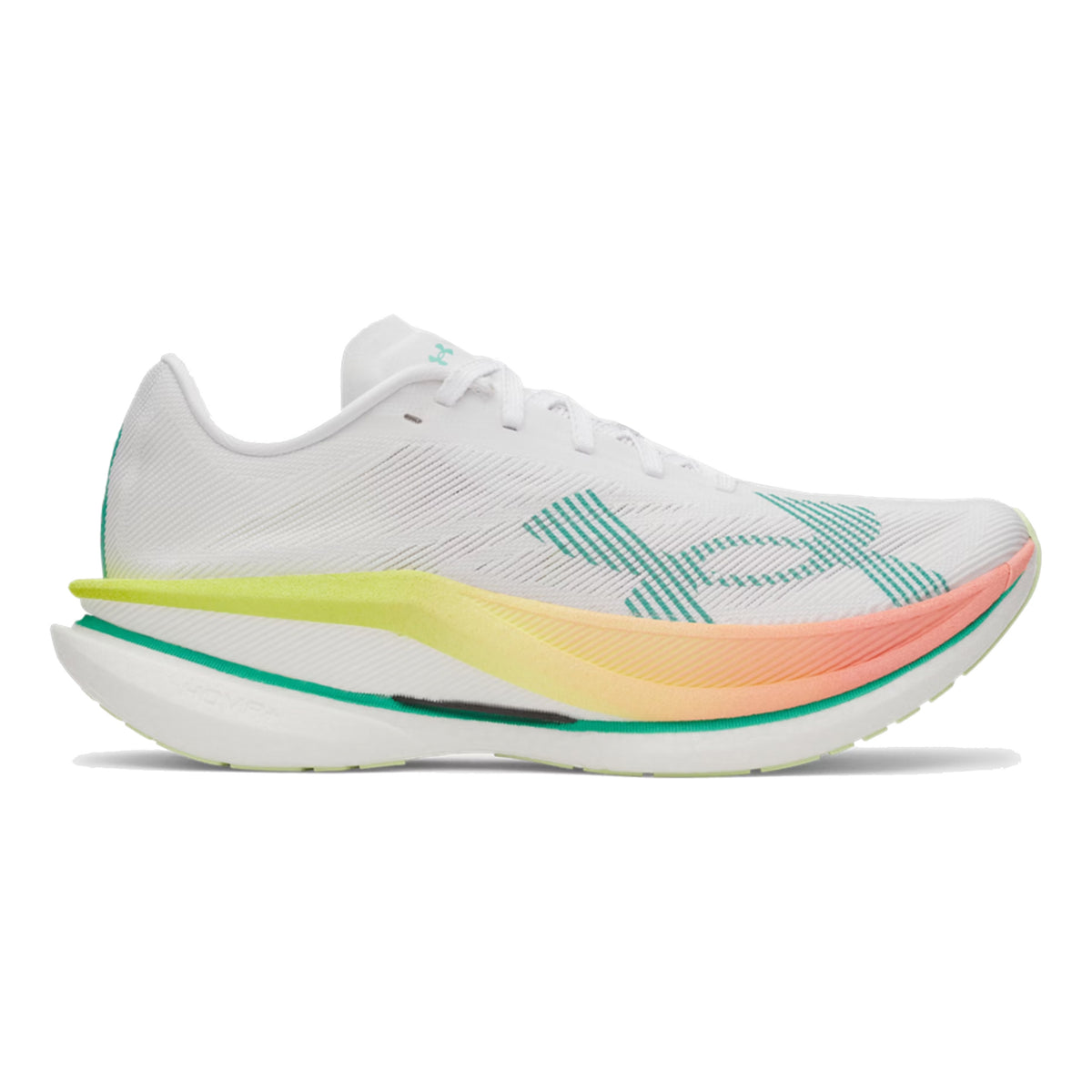 Under Armour Velociti Elite 3 Wedstrijdschoen Unisex-wit, lichtgroen