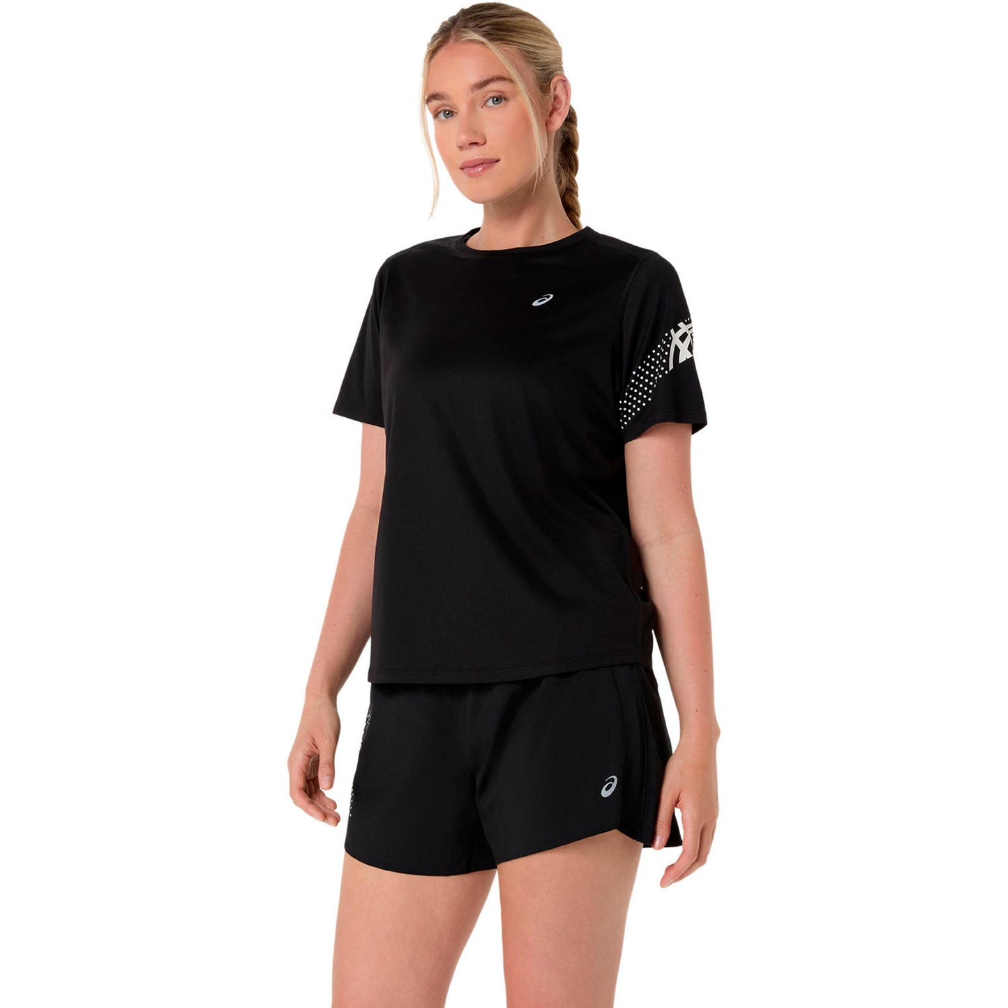 ASICS Icon Hardloopshirt Dames-zwart