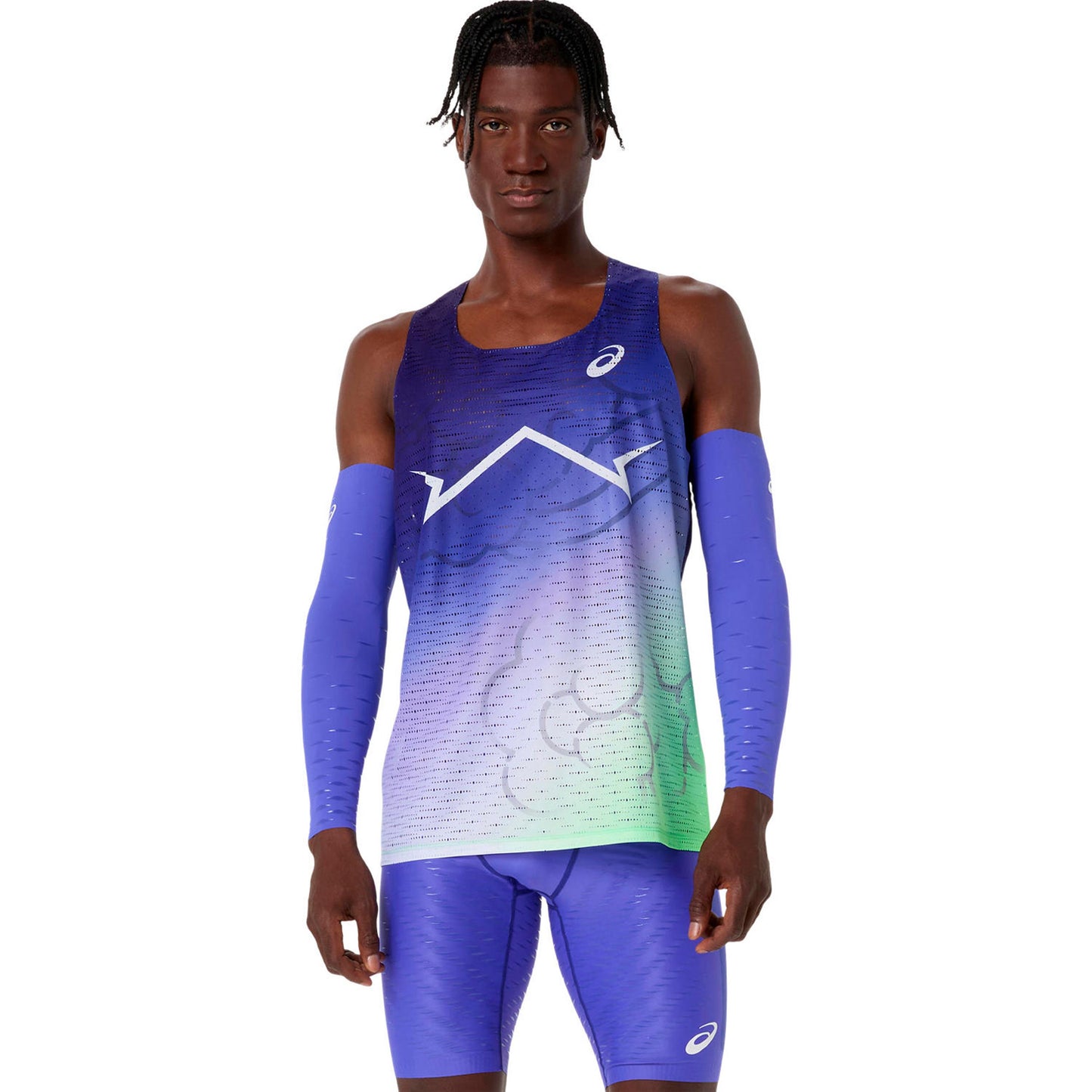 ASICS Metaspeed Hardloopshirt Heren-blauw