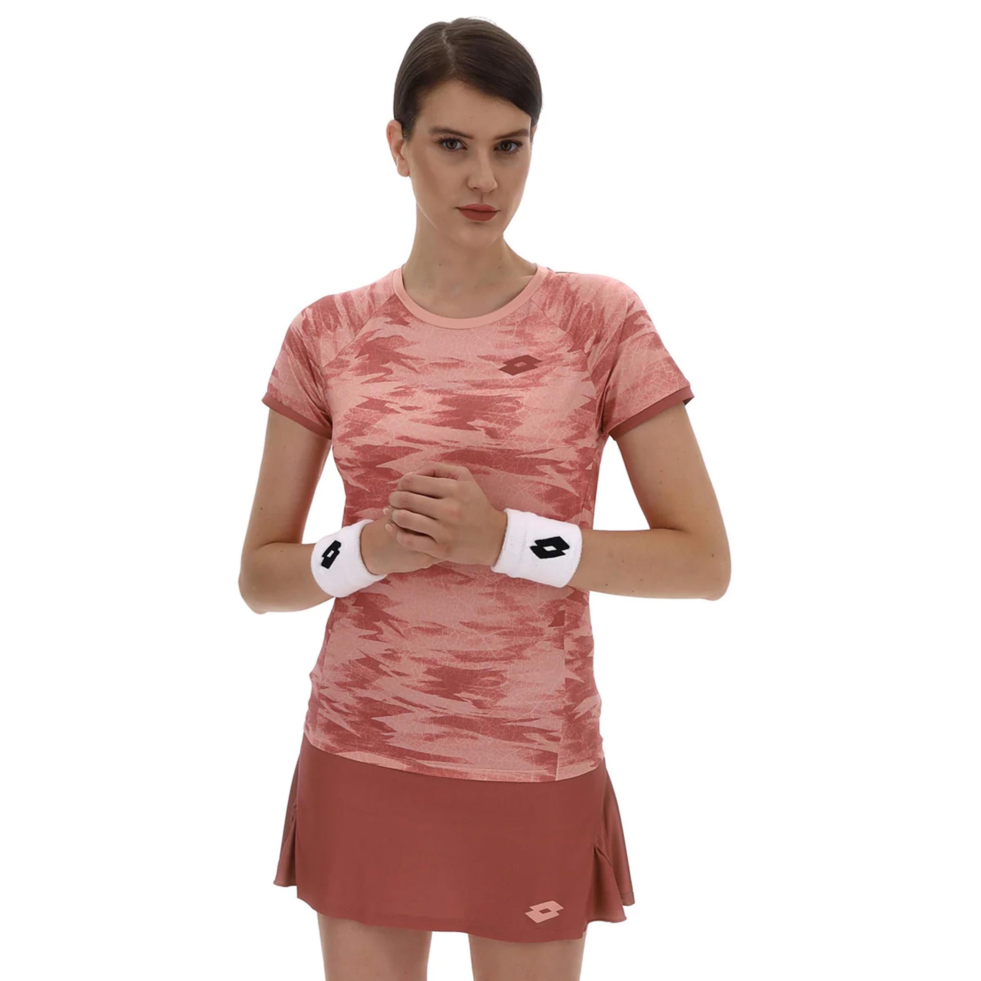 Lotto Tech VI T-shirt Dames - oud roze