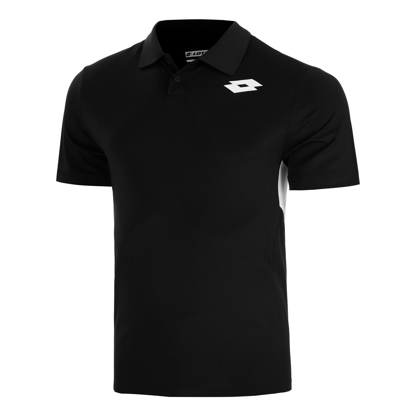Lotto Squadra IV Polo Heren - zwart