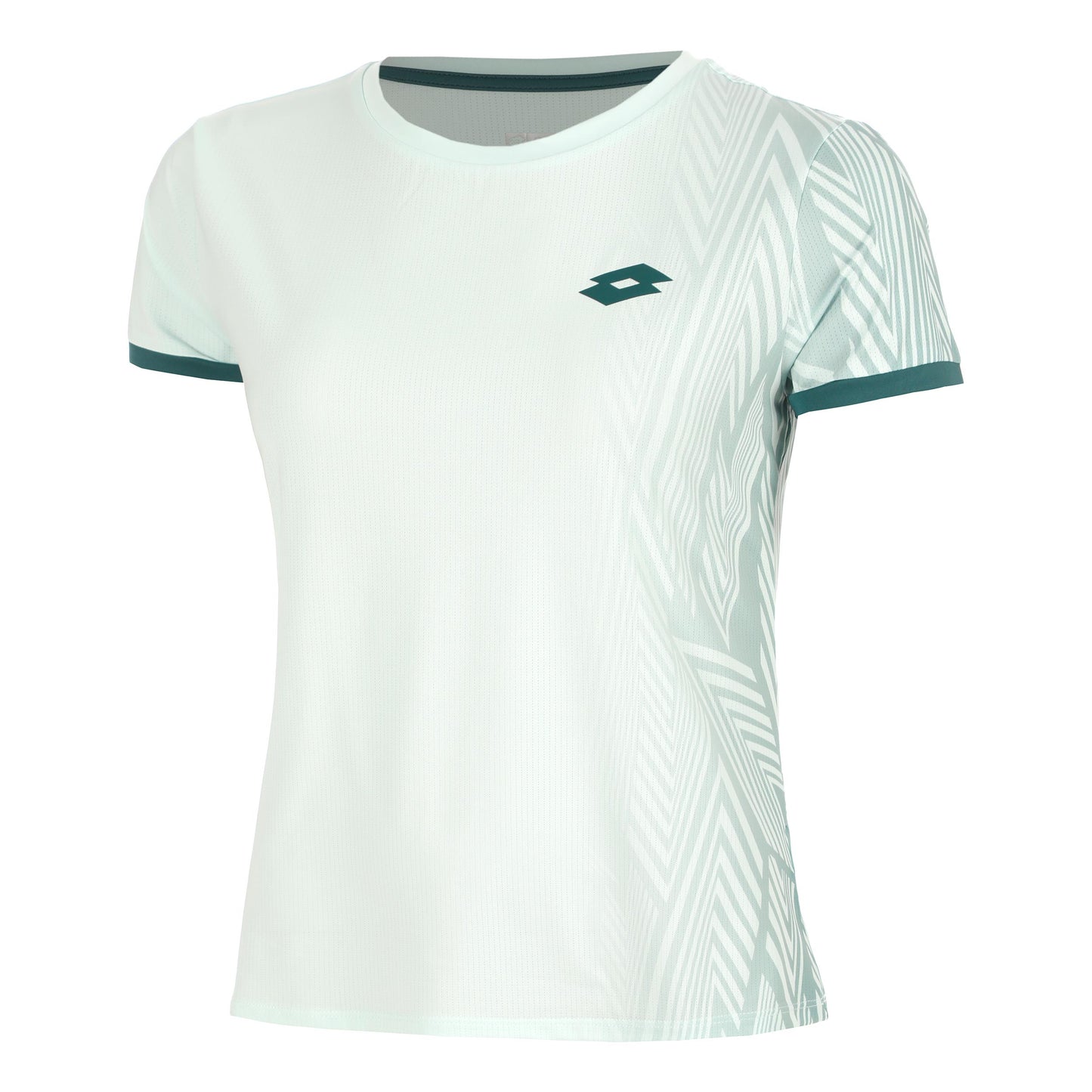 Lotto Tech VI T-shirt Dames - mint, petrolblauw