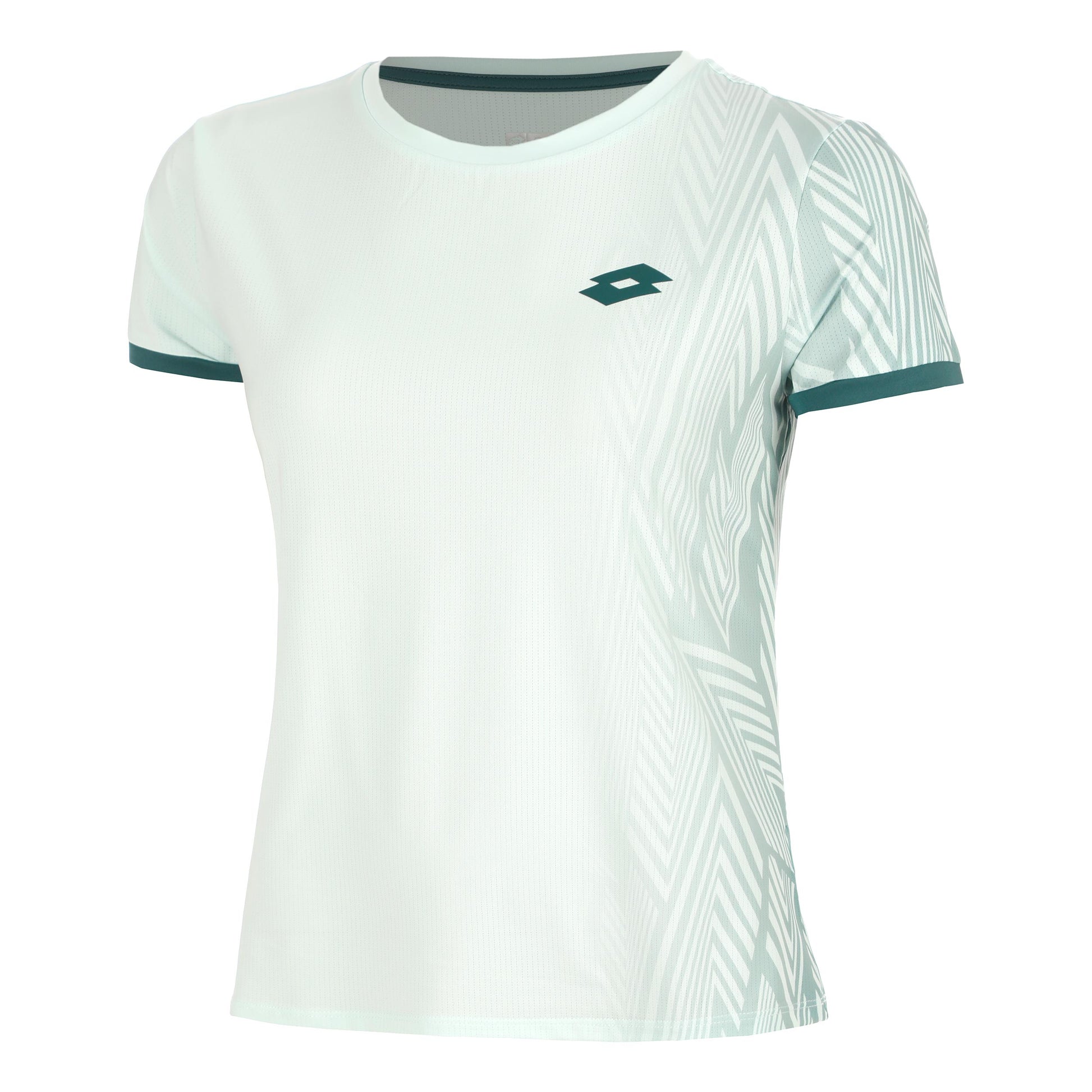 Lotto Tech VI T-shirt Dames - mint, petrolblauw