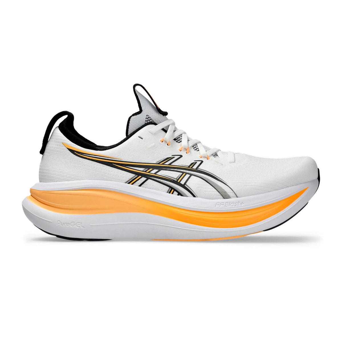 ASICS GEL-NIMBUS 28 Neutrale schoen Heren - wit, oranje