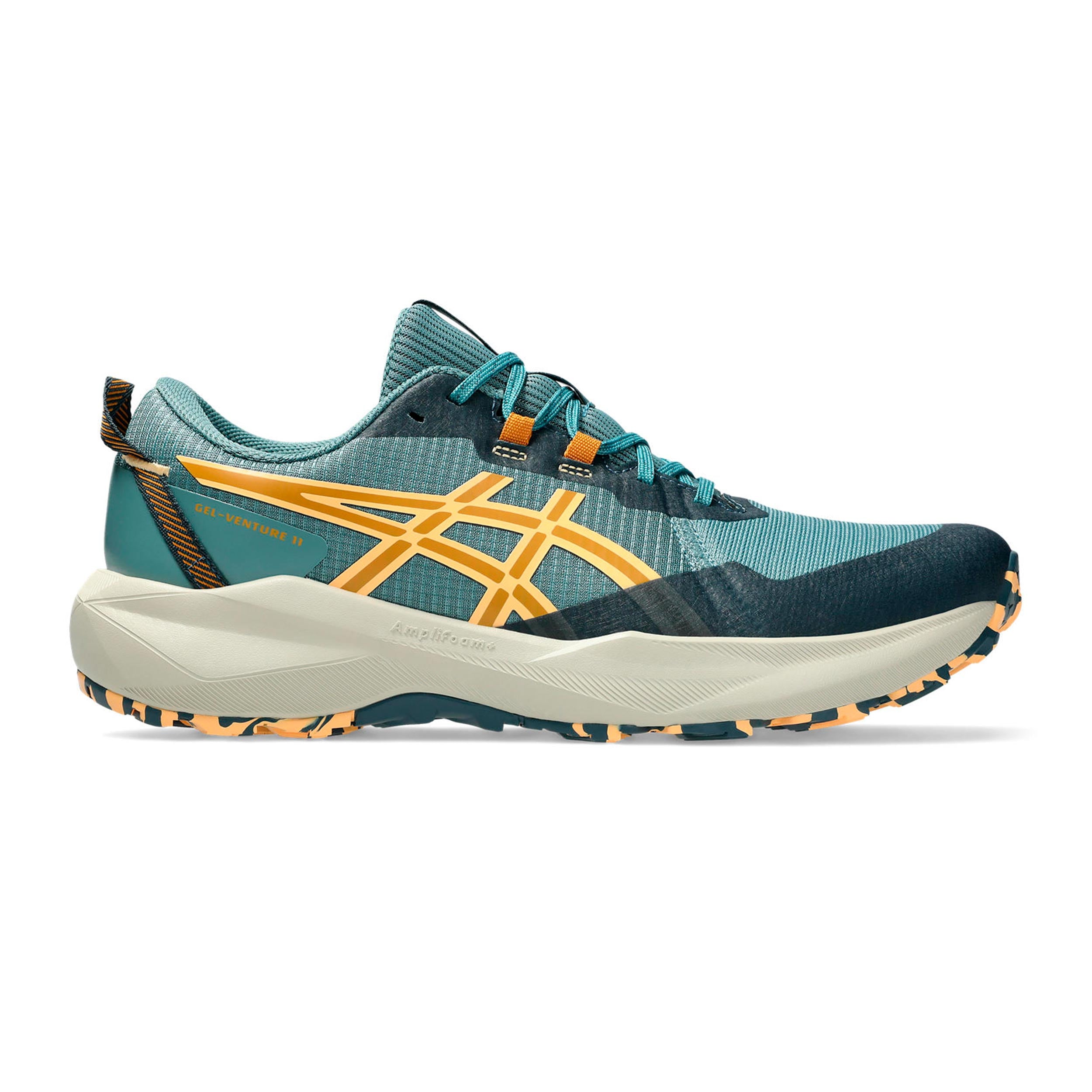 ASICS GEL-VENTURE 11 Trailschoen Heren - petrolblauw, beige