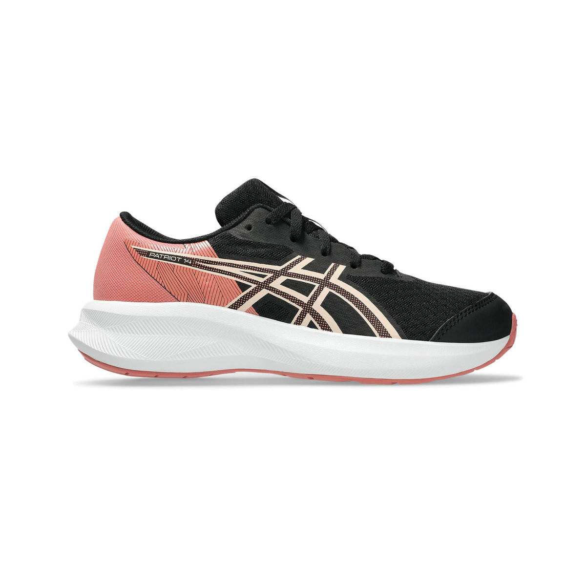 ASICS Patriot 14 GS Neutrale schoen Kinderen - zwart, roze