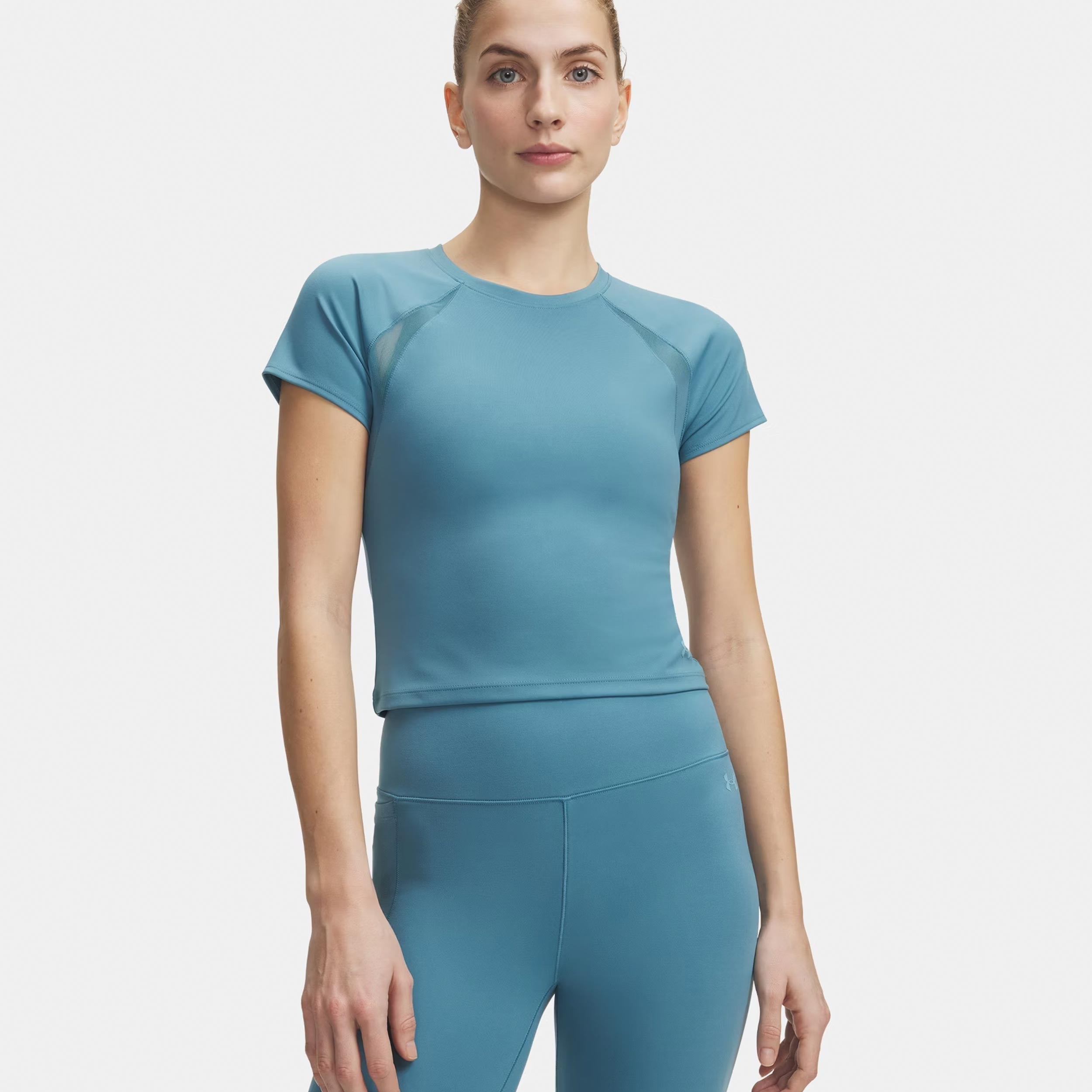 Under Armour Motion Mesh T-shirt Dames-blauw