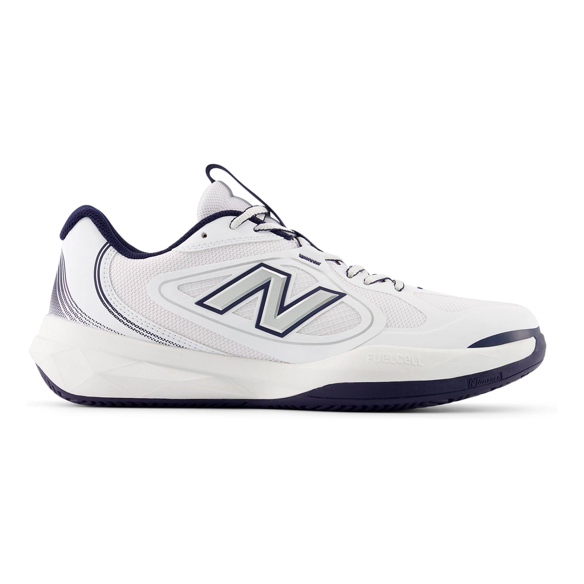New Balance FuelCell 796v5 Gravelschoen Heren-wit, donkerblauw