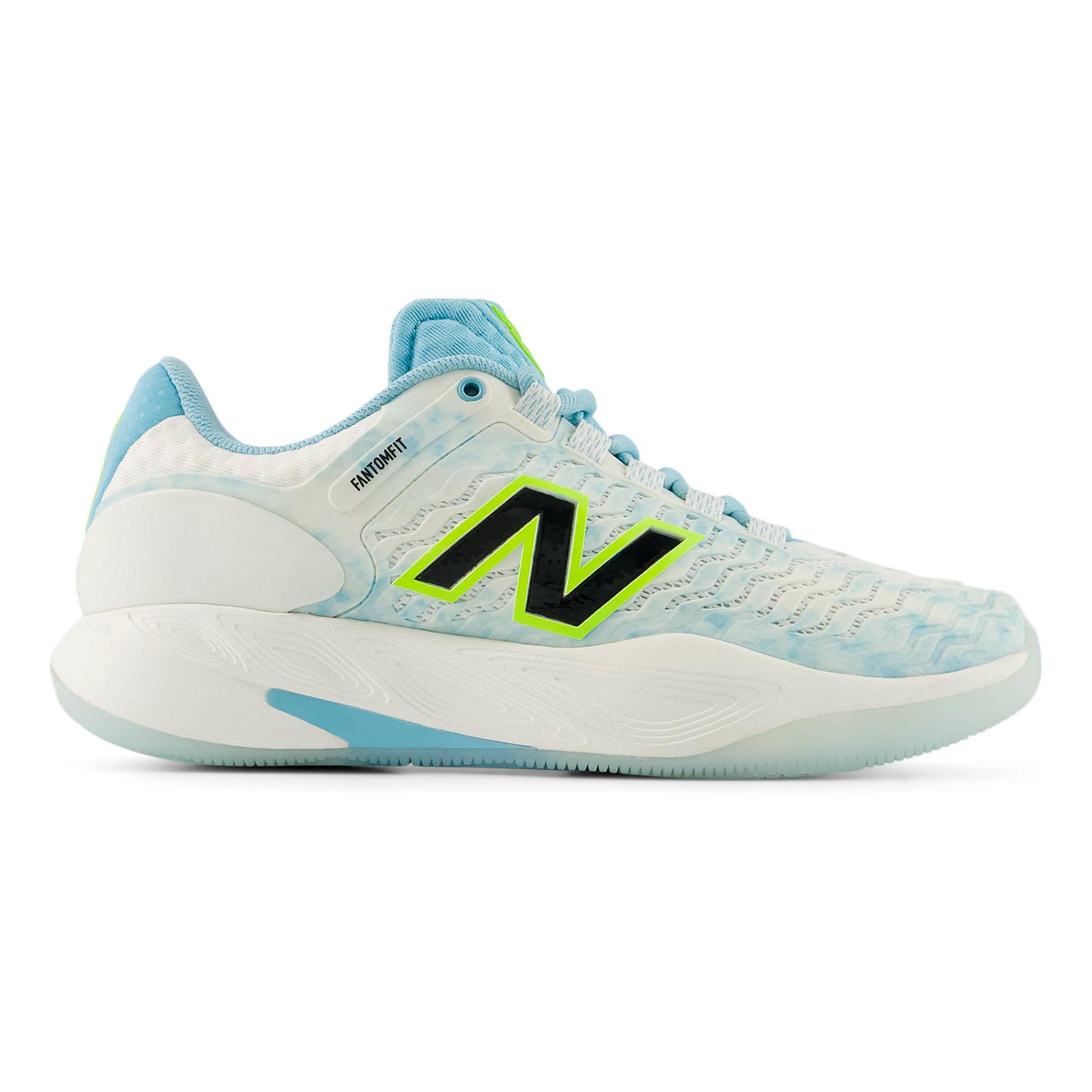 New Balance Fresh Foam X CT-Rally v2 Allcourt schoen Dames - wit, lichtblauw