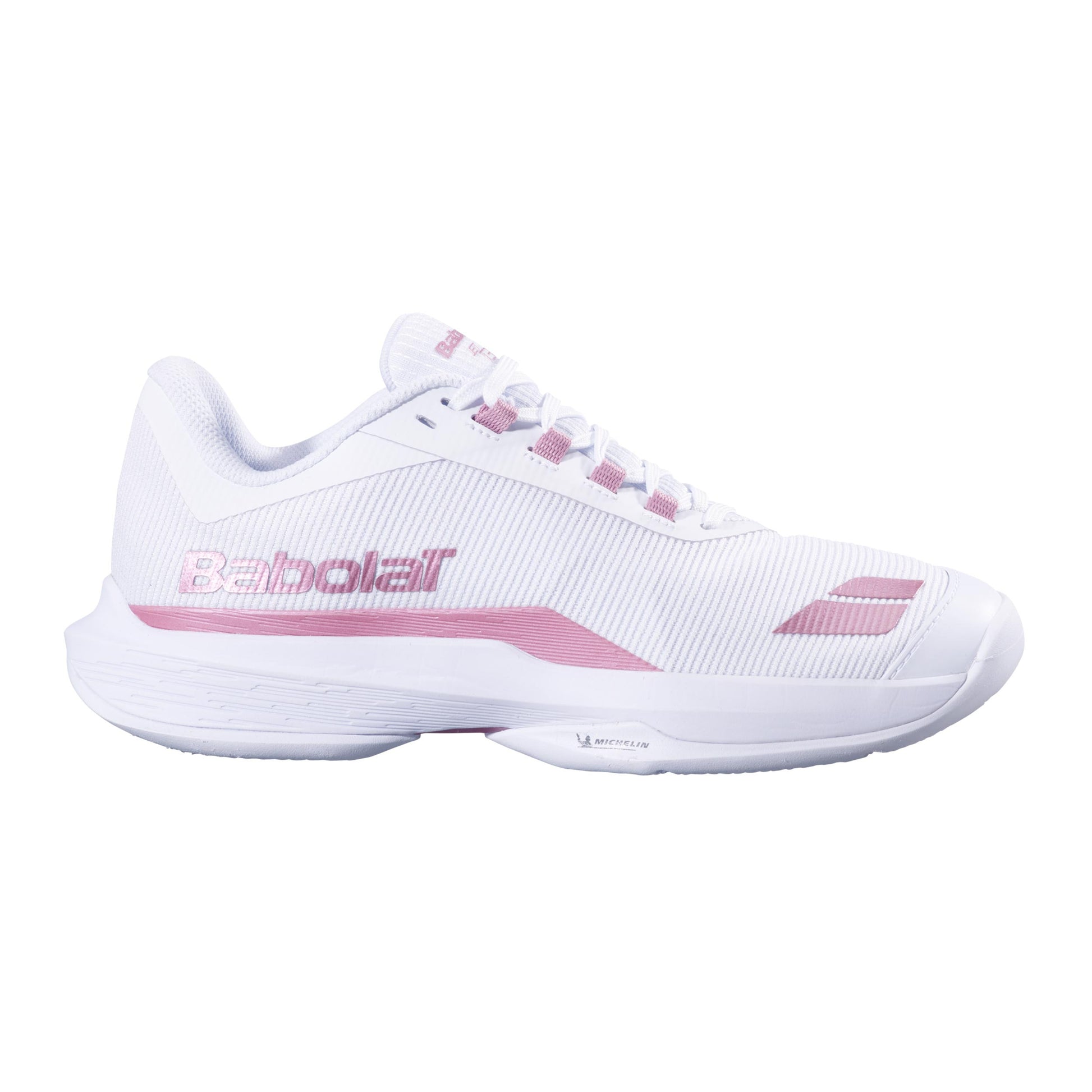 Babolat JET TERE 2 CLY Gravelschoen Dames-wit, pink