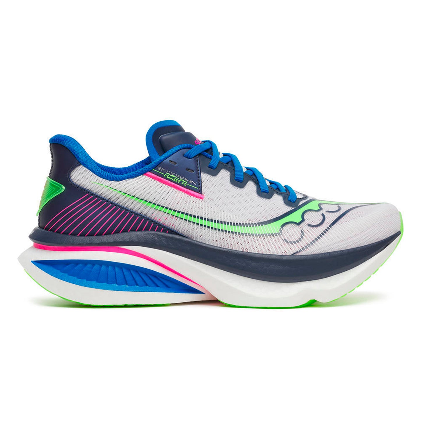 Saucony Endorphin Azura Neutrale schoen Heren-wit, blauw