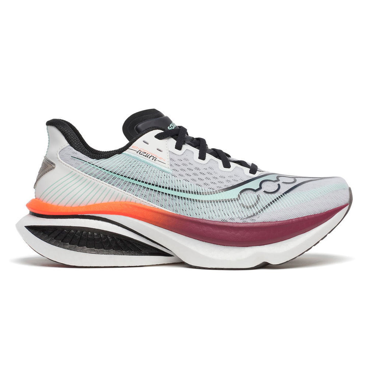Saucony Endorphin Azura Neutrale schoen Heren-wit, koraal