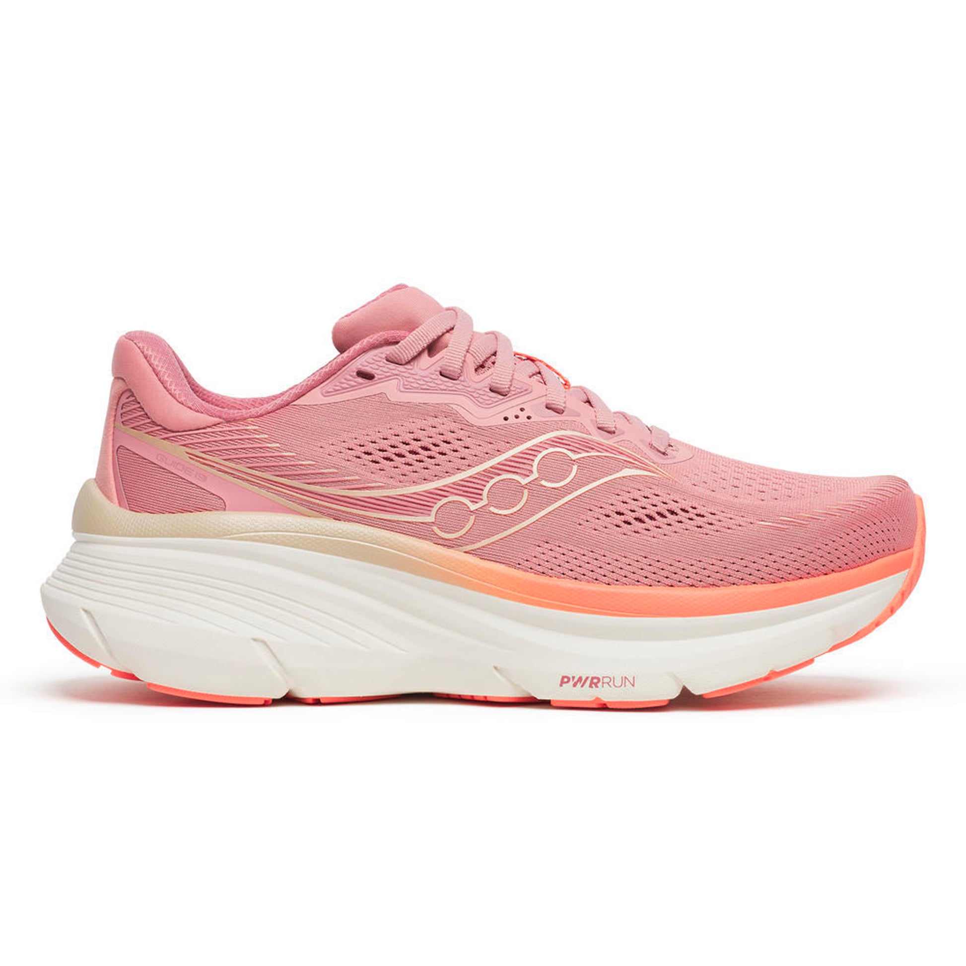 Saucony Guide 19 Stabiliteitsschoen Dames-mauve, roze