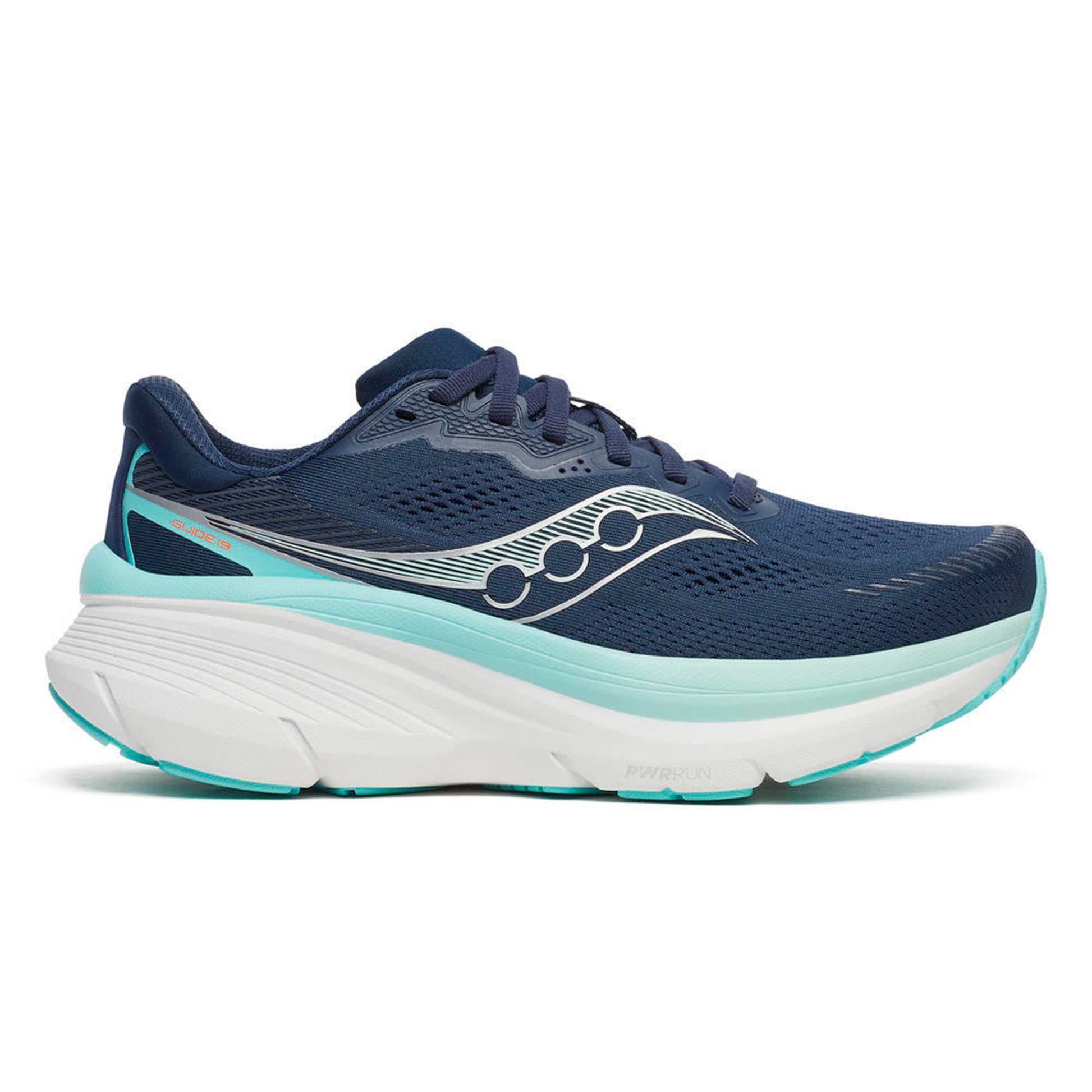 Saucony Guide 19 Stabiliteitsschoen Dames-donkerblauw, wit