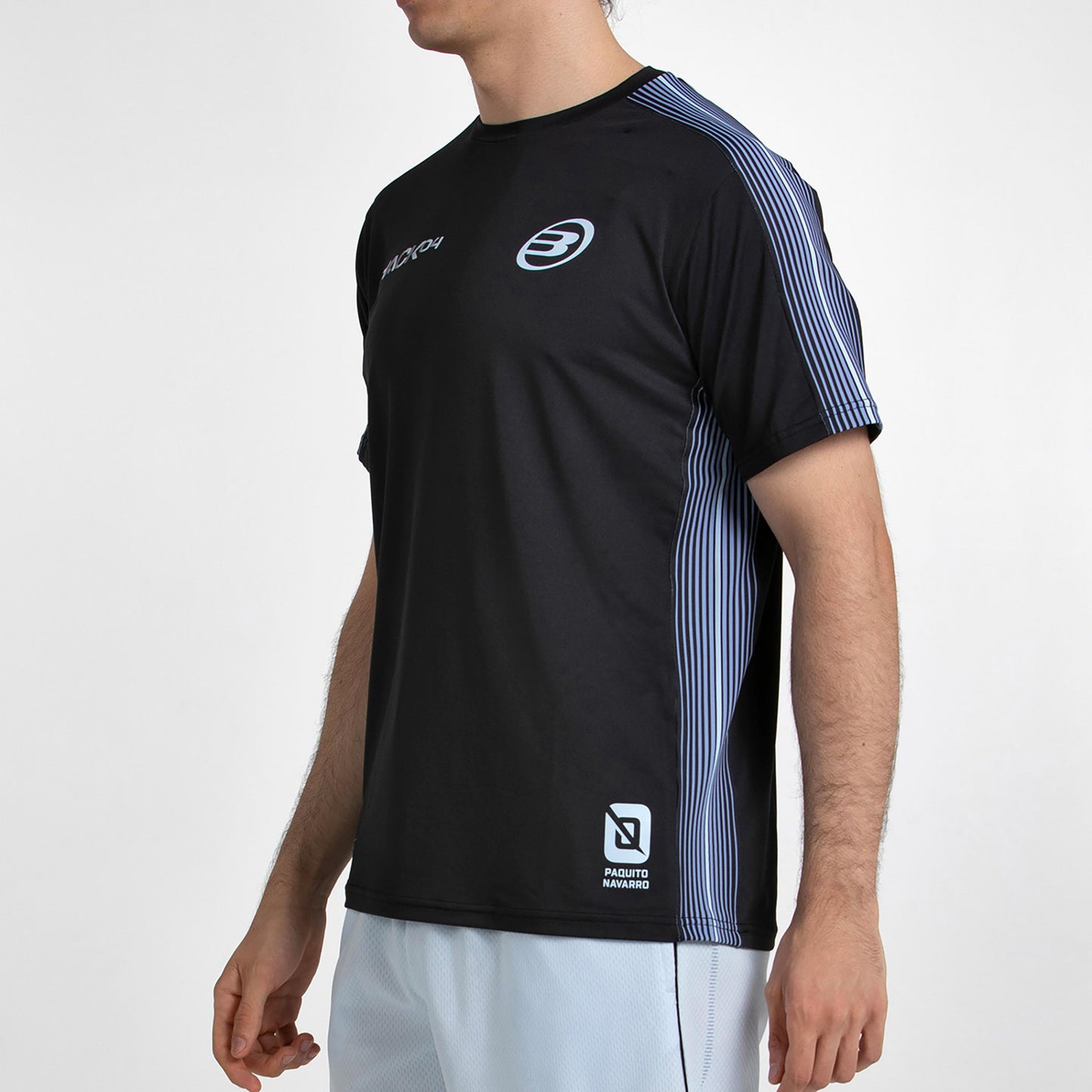Bullpadel Paquito 26V T-shirt Heren - zwart