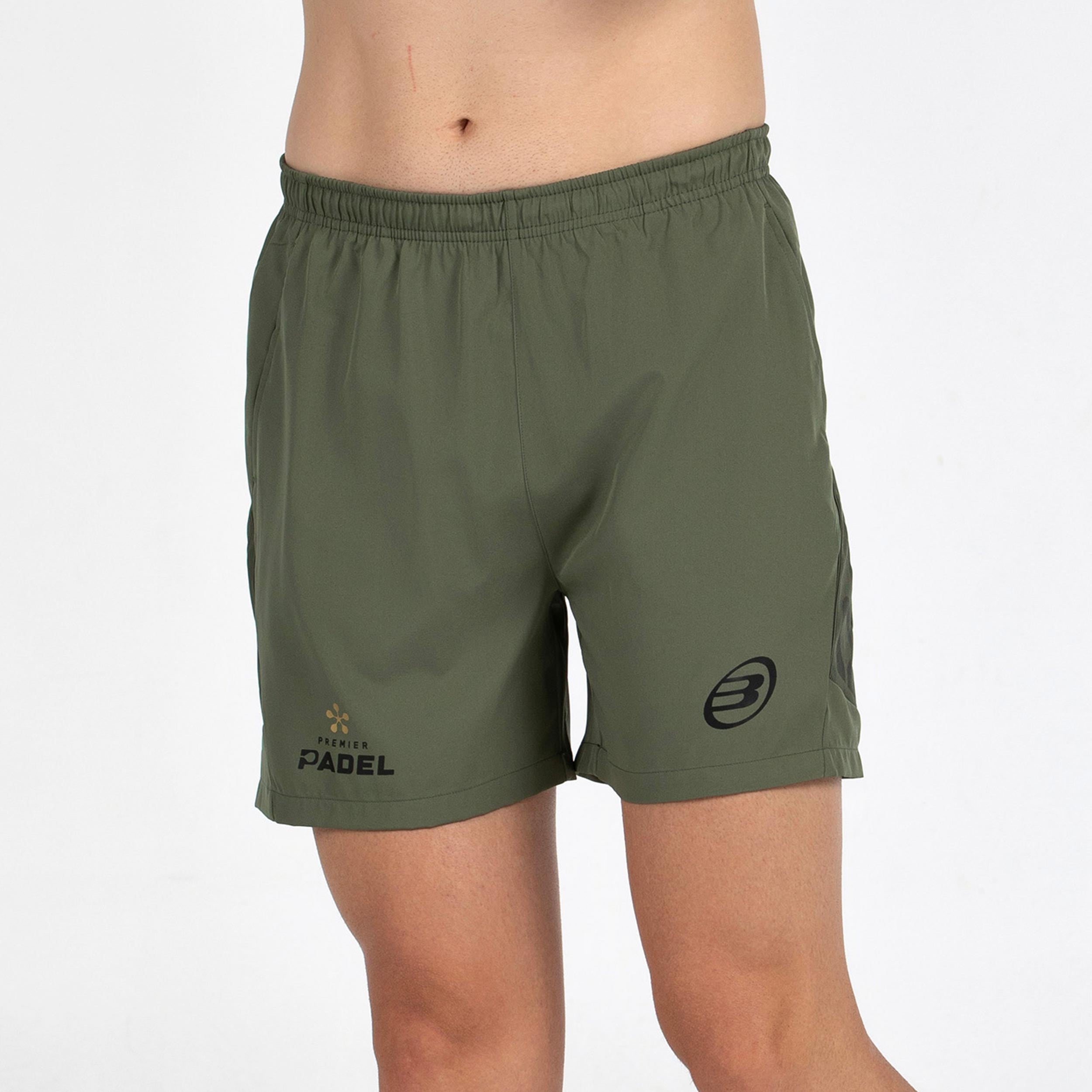 Bullpadel Pecos Shorts Heren - olijf