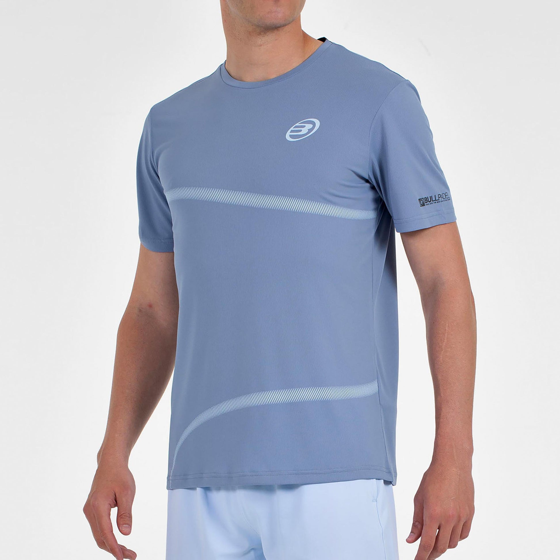 Bullpadel Cheles T-shirt Heren - blauw